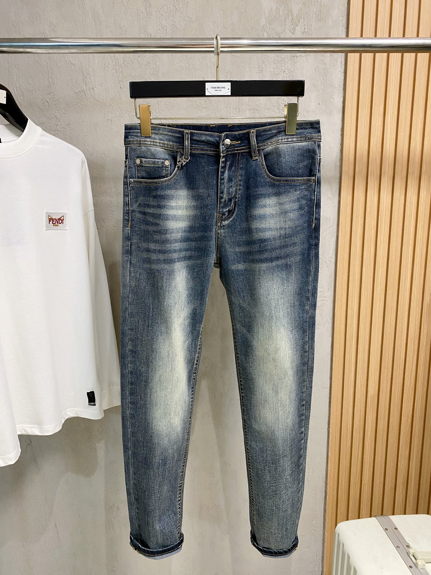 Chrome Hearts Jeans Slim Fit S