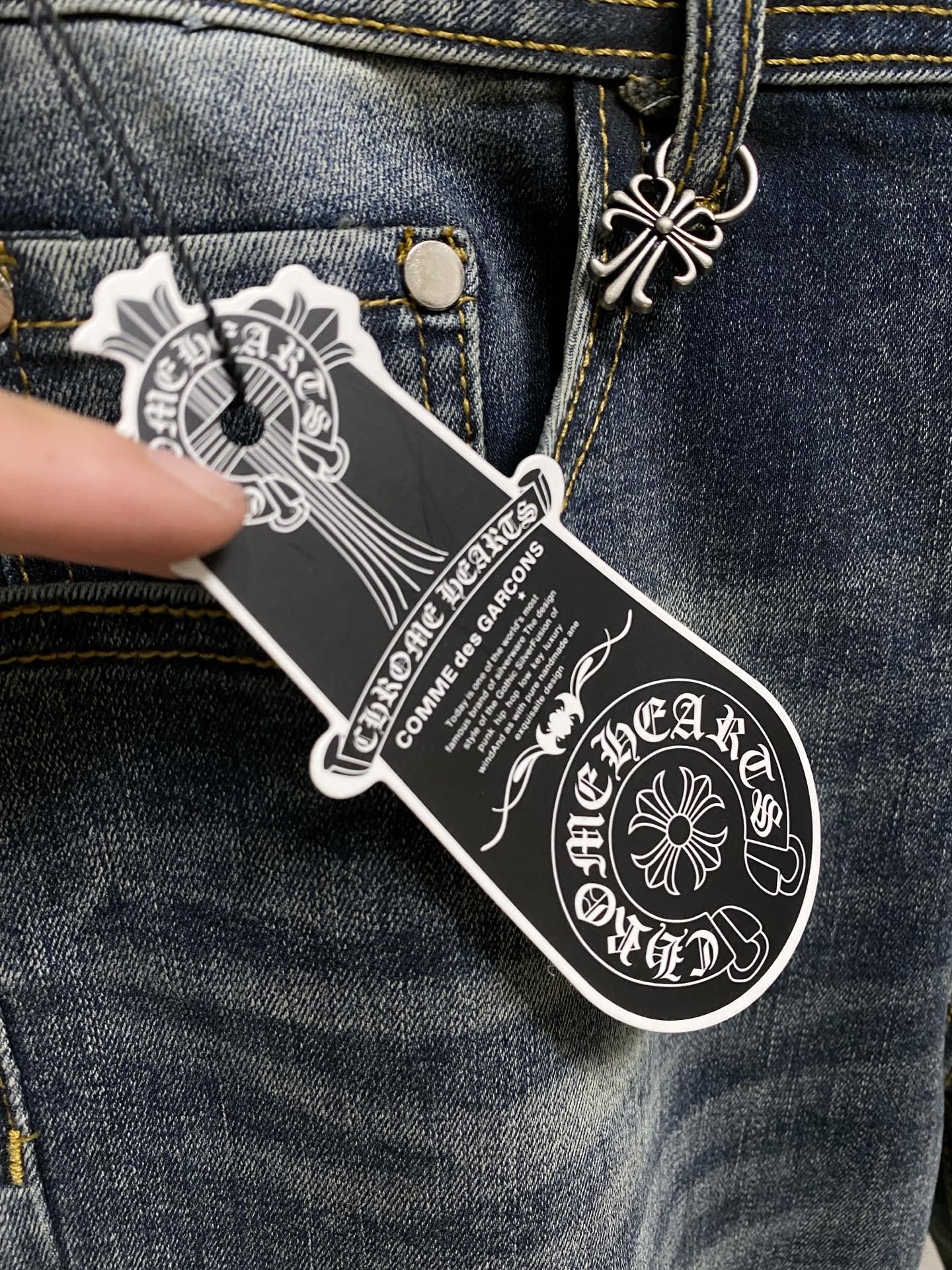 Chrome Hearts Jeans Slim Fit S