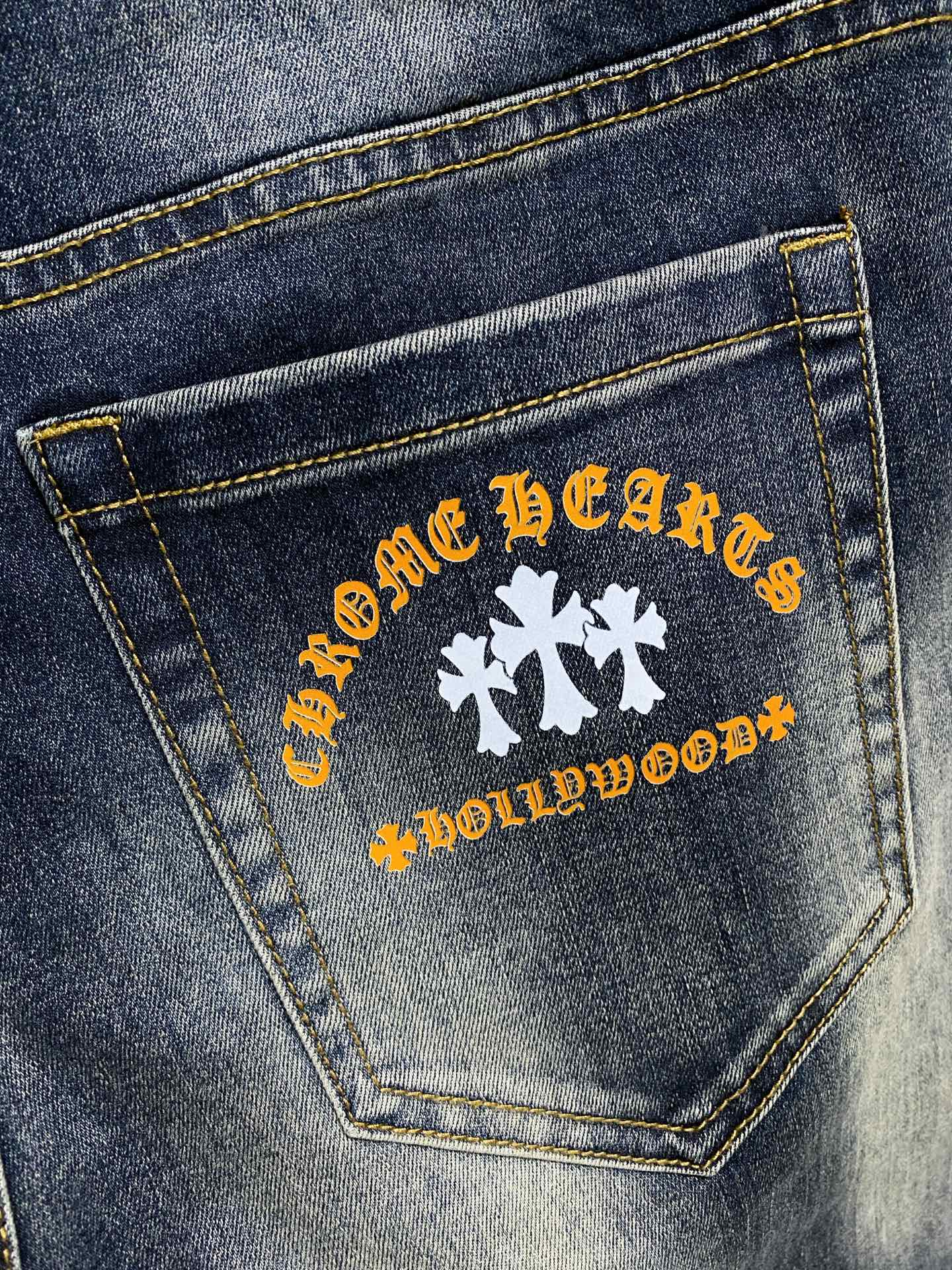 Chrome Hearts Jeans Slim Fit S