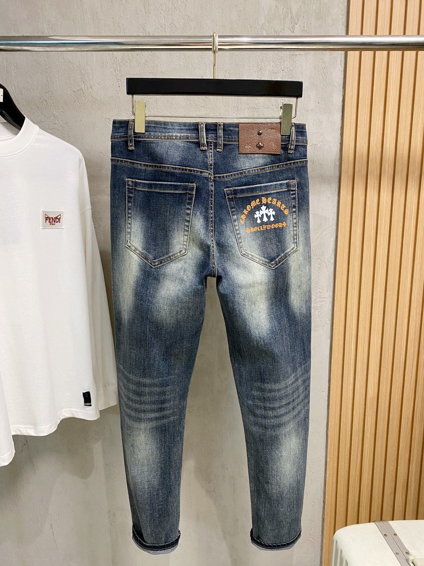 Chrome Hearts Jeans Slim Fit S