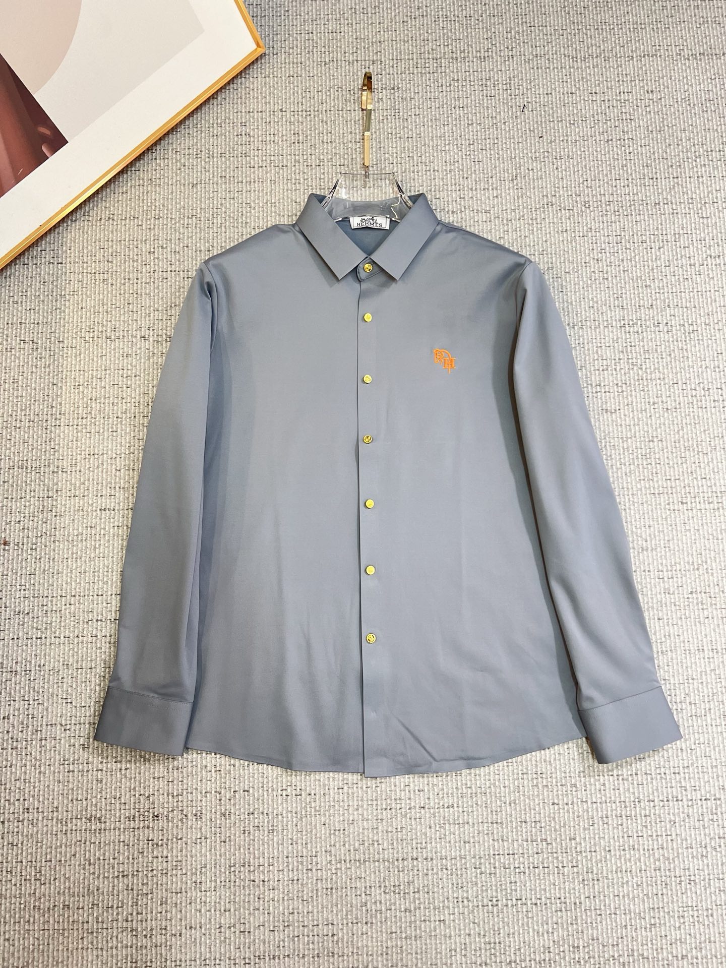 Hermès Male Shirt Cotton Slim Fit M-xl