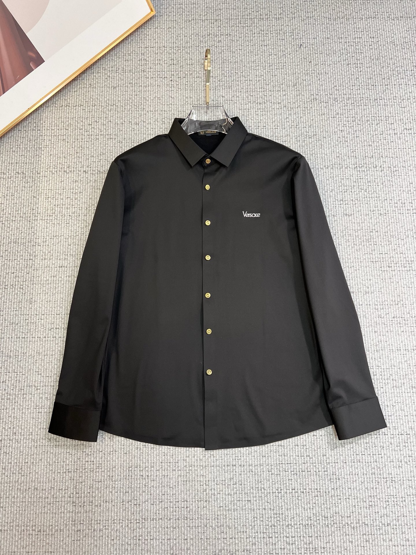 Versace Male Shirt Cotton Slim Fit M-xl