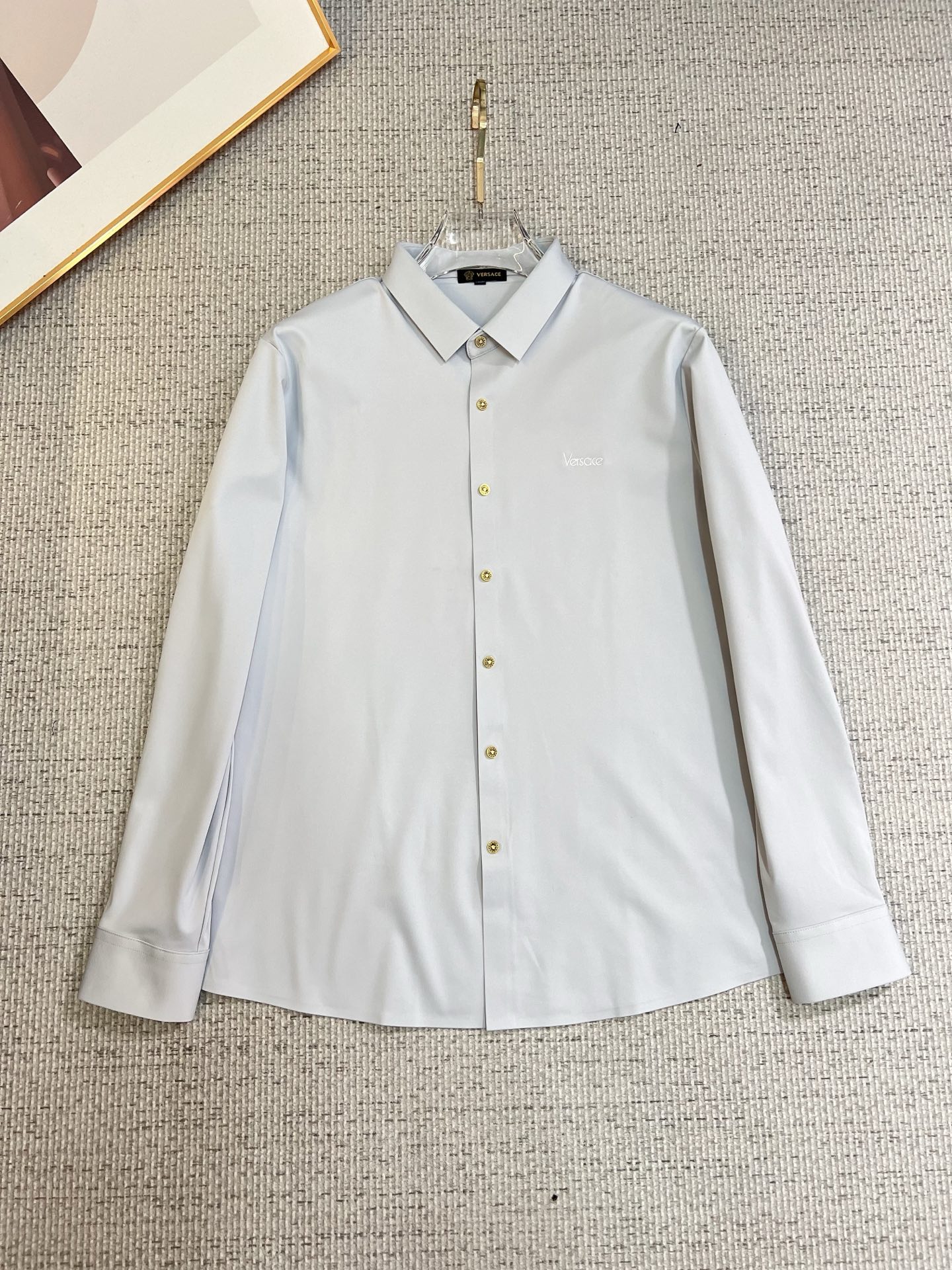 Versace Male Shirt Cotton Slim Fit M-xl