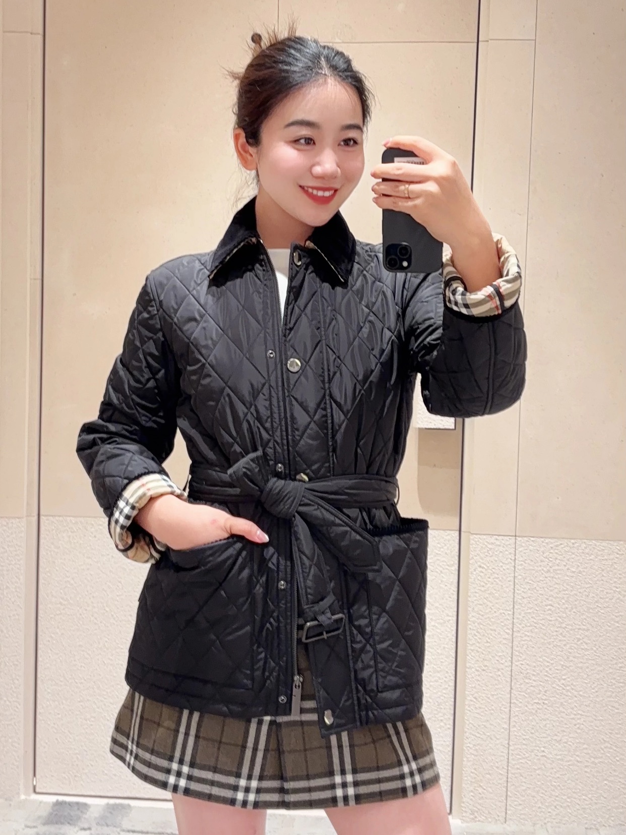 Burberry Female Jacket Cotton Black Loose Fit S-m-l-xl-xxl