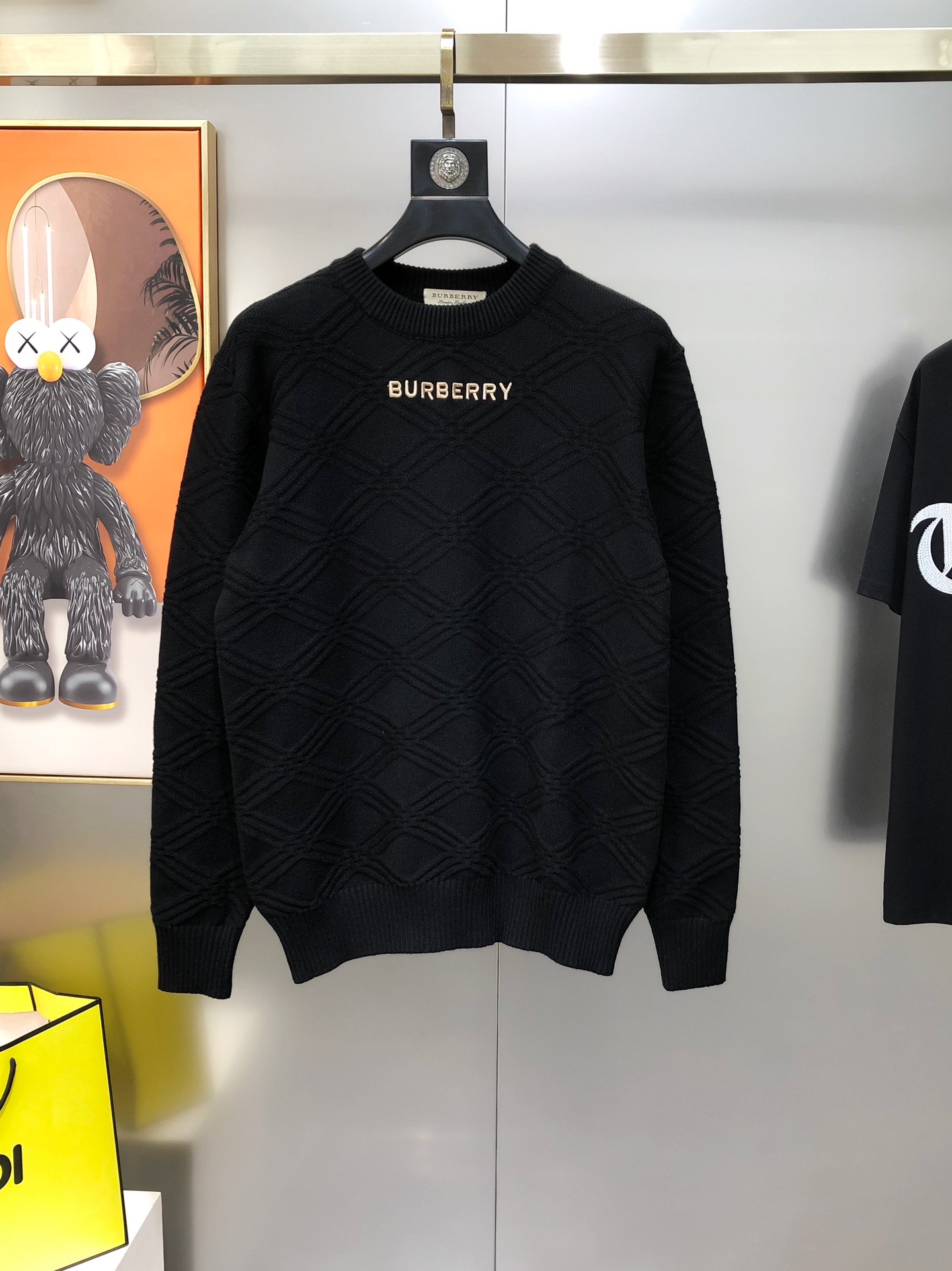 Burberry Male Basic Clothing Cotton Black M-l-xl