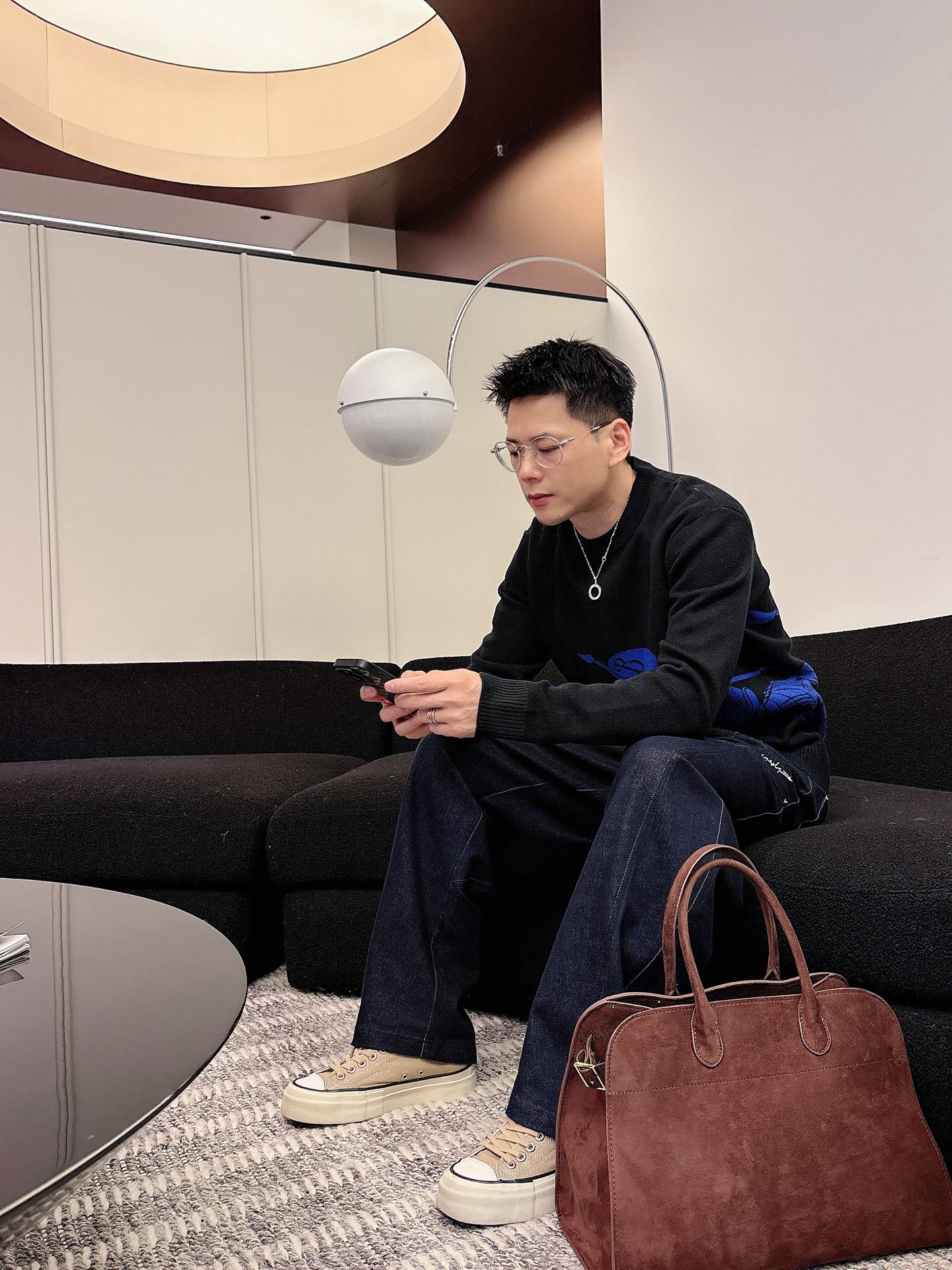 Burberry Male Basic Clothing Wool Loose Fit M-xl