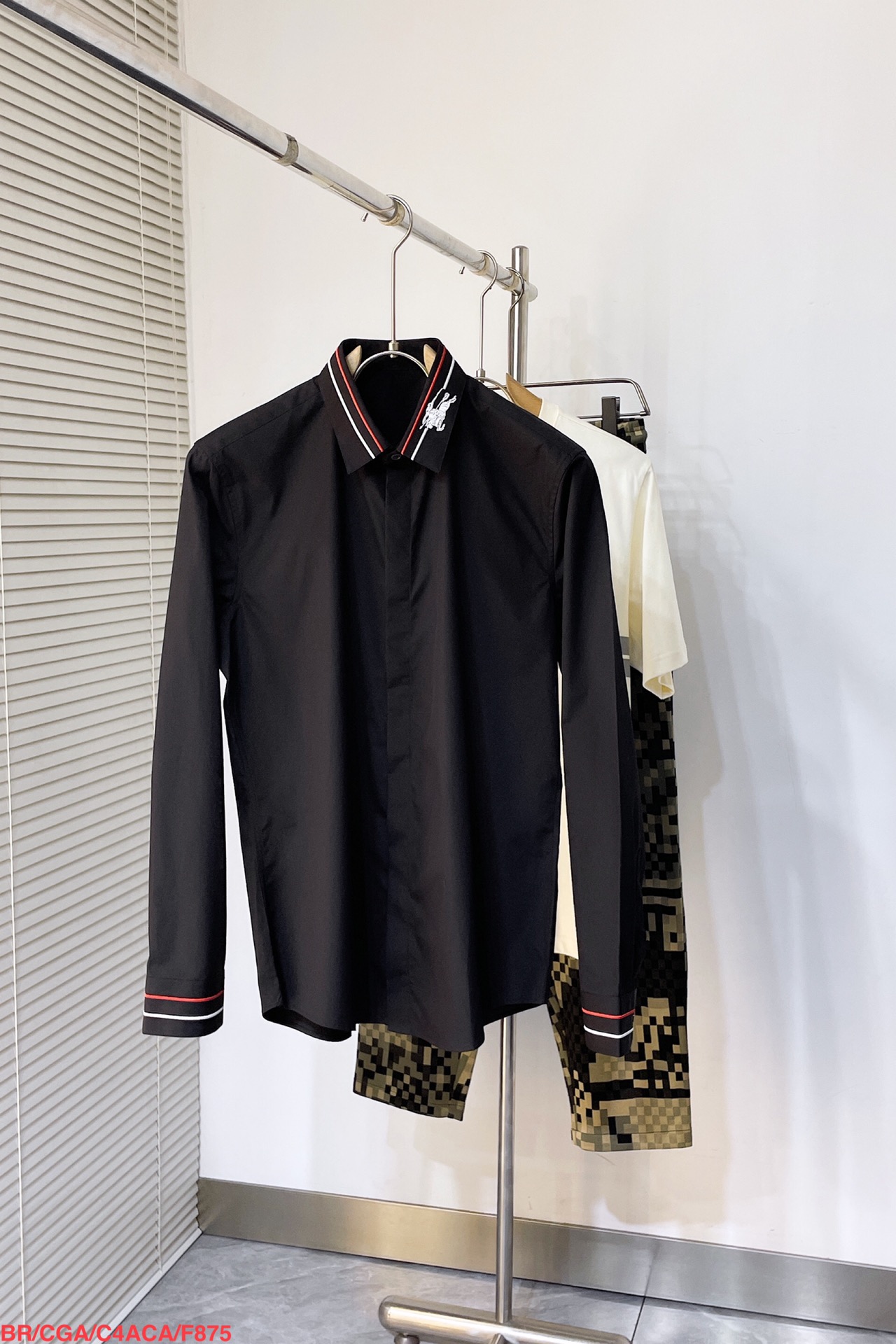 Burberry Male Shirt Cotton