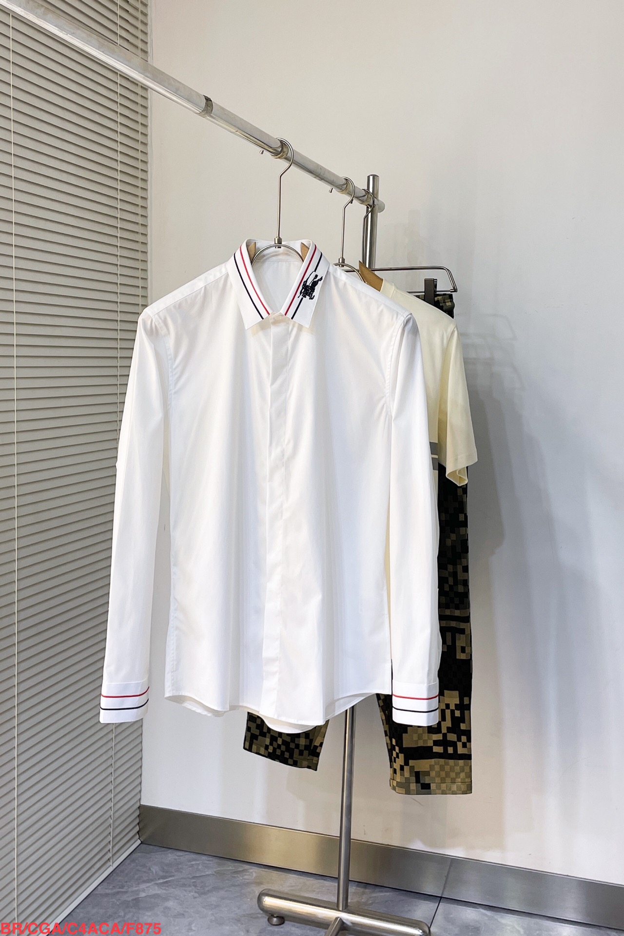 Burberry Male Shirt Cotton