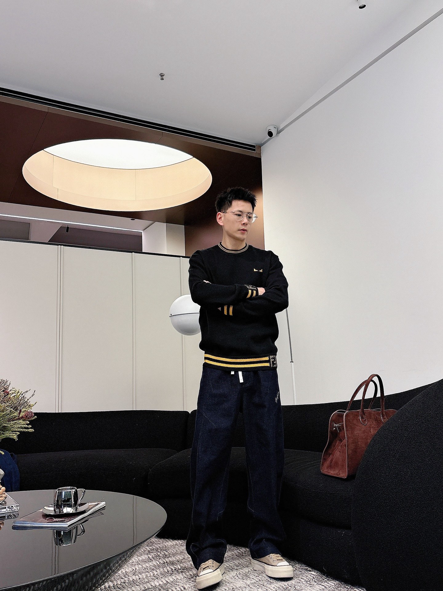 Fendi Male Basic Clothing Wool Loose Fit M-xl