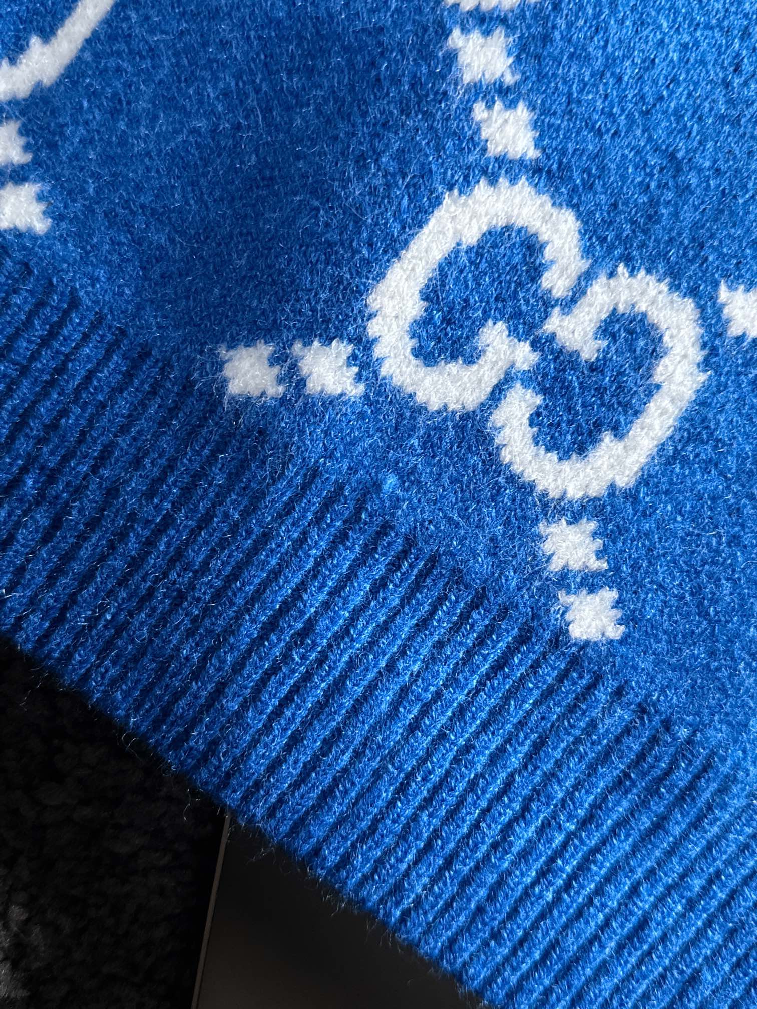 Gucci Hoodie Wool Blue S-xl