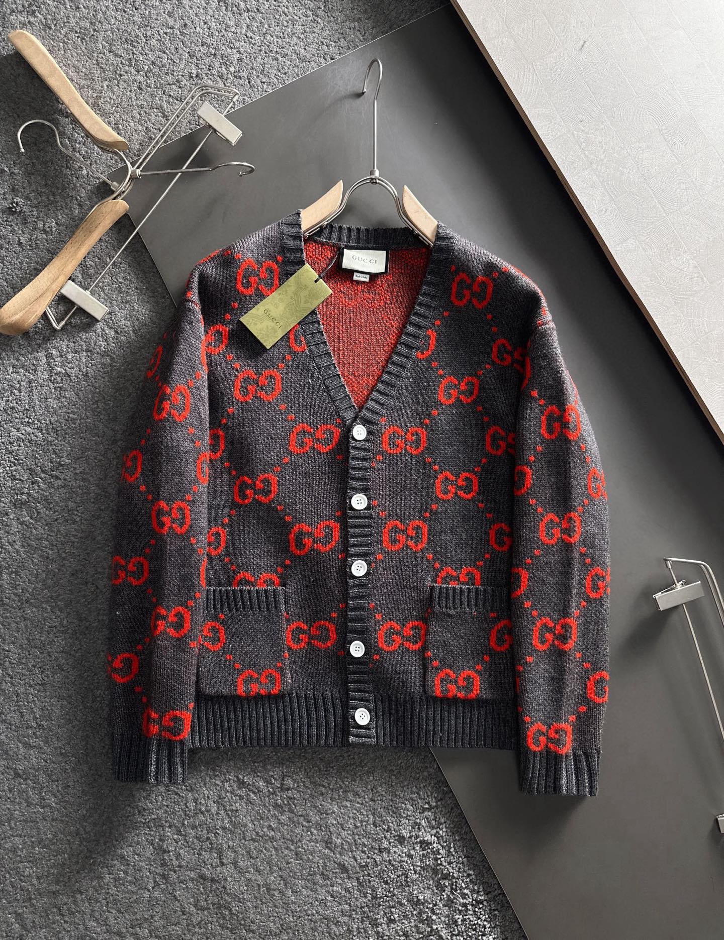 Gucci Basic Clothing Wool S-l-xl