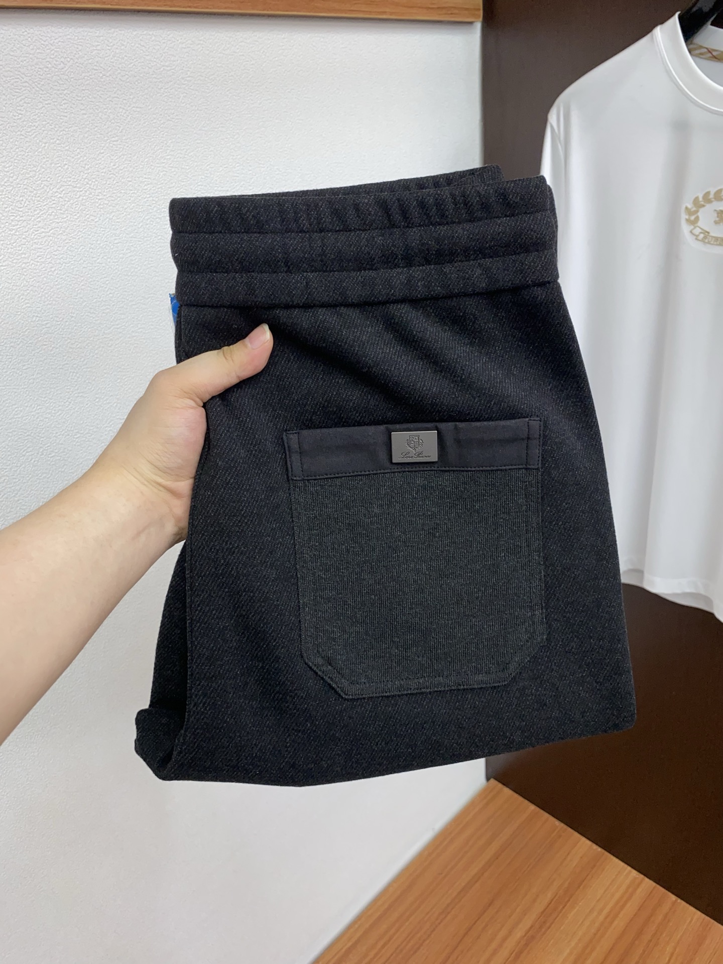 Loro Piana Male Sports Pants Wool L