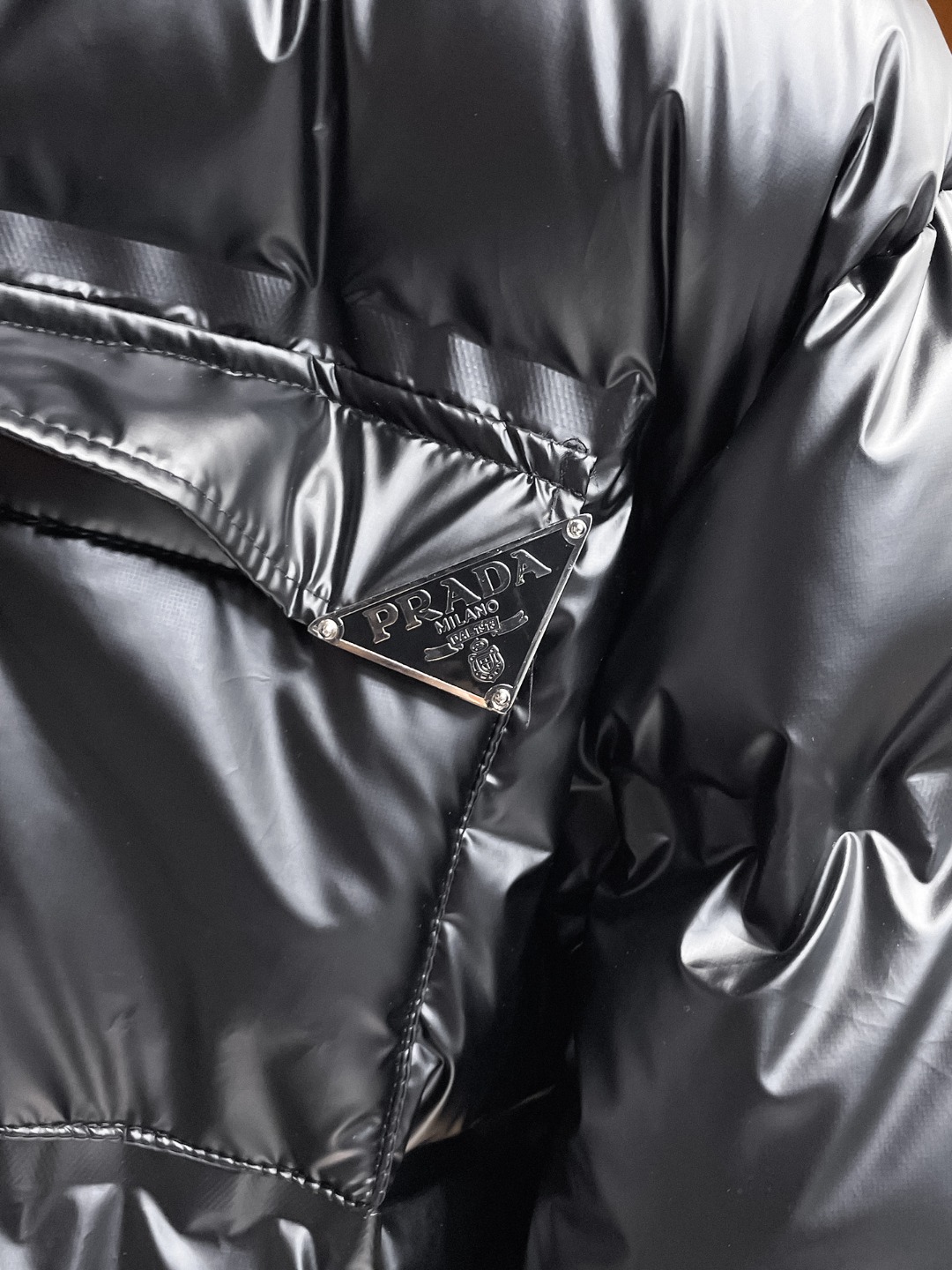 Prada Couple Down Jacket Goose Down M-l-xl