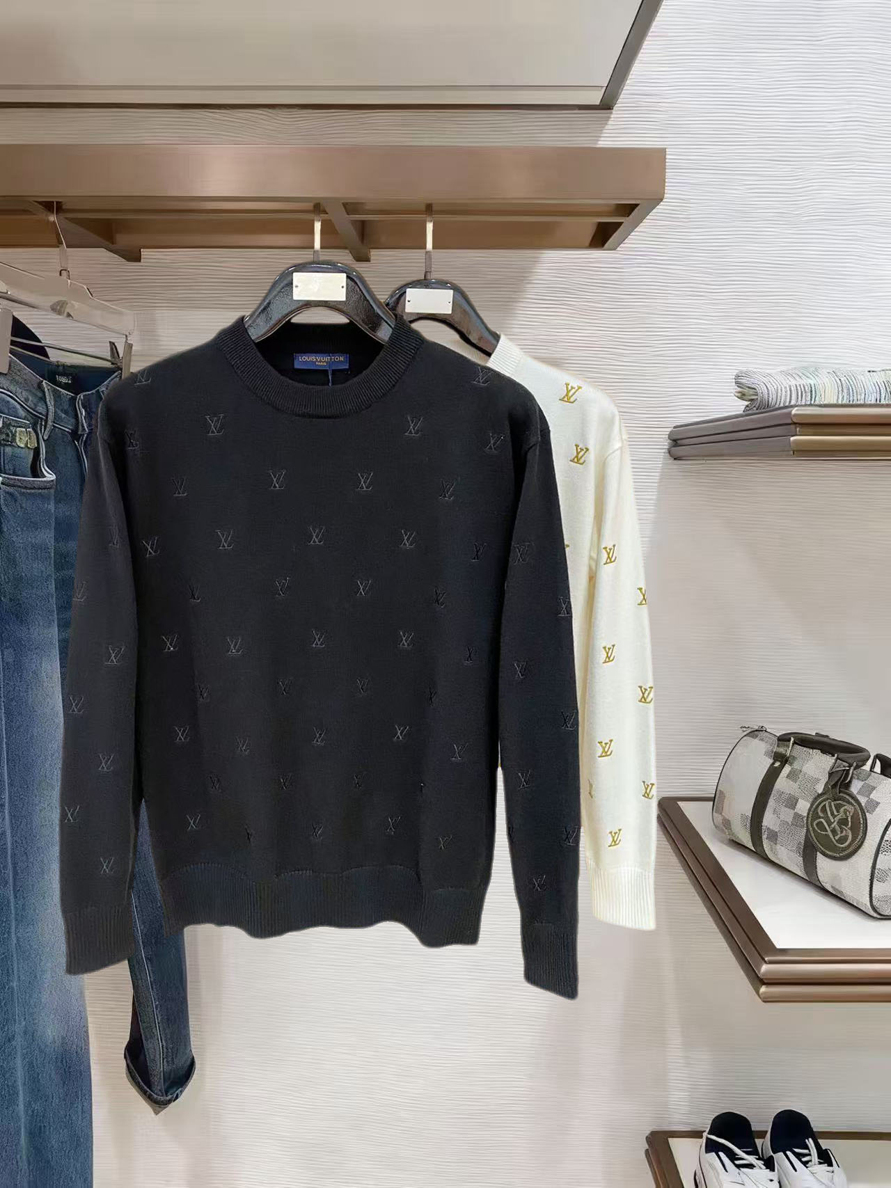 Louis Vuitton Basic Clothing Wool M-l-xl