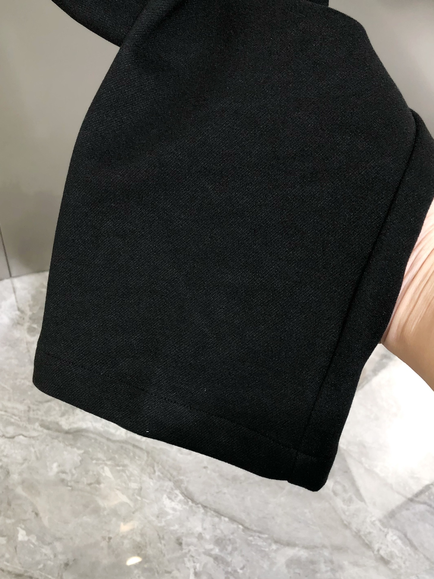 Louis Vuitton Male Basic Clothing Cotton Black Slim Fit L-38