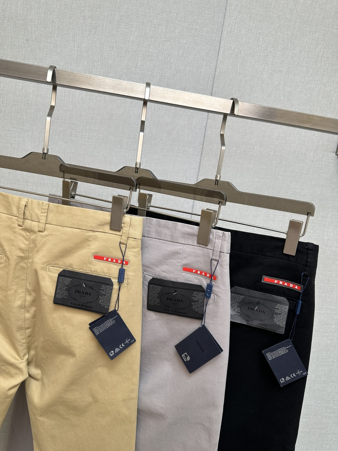 Prada Basic Clothing Cotton Slim Fit