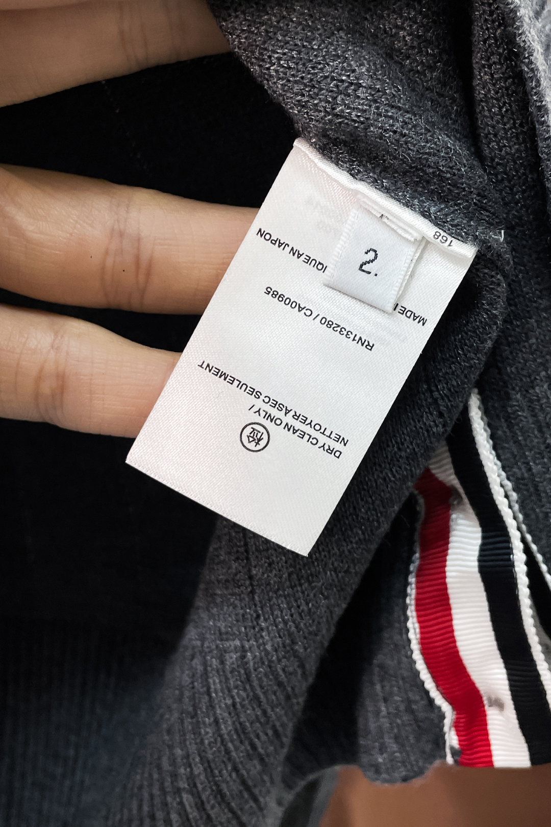 Thom Browne Basic Clothing Wool S-l