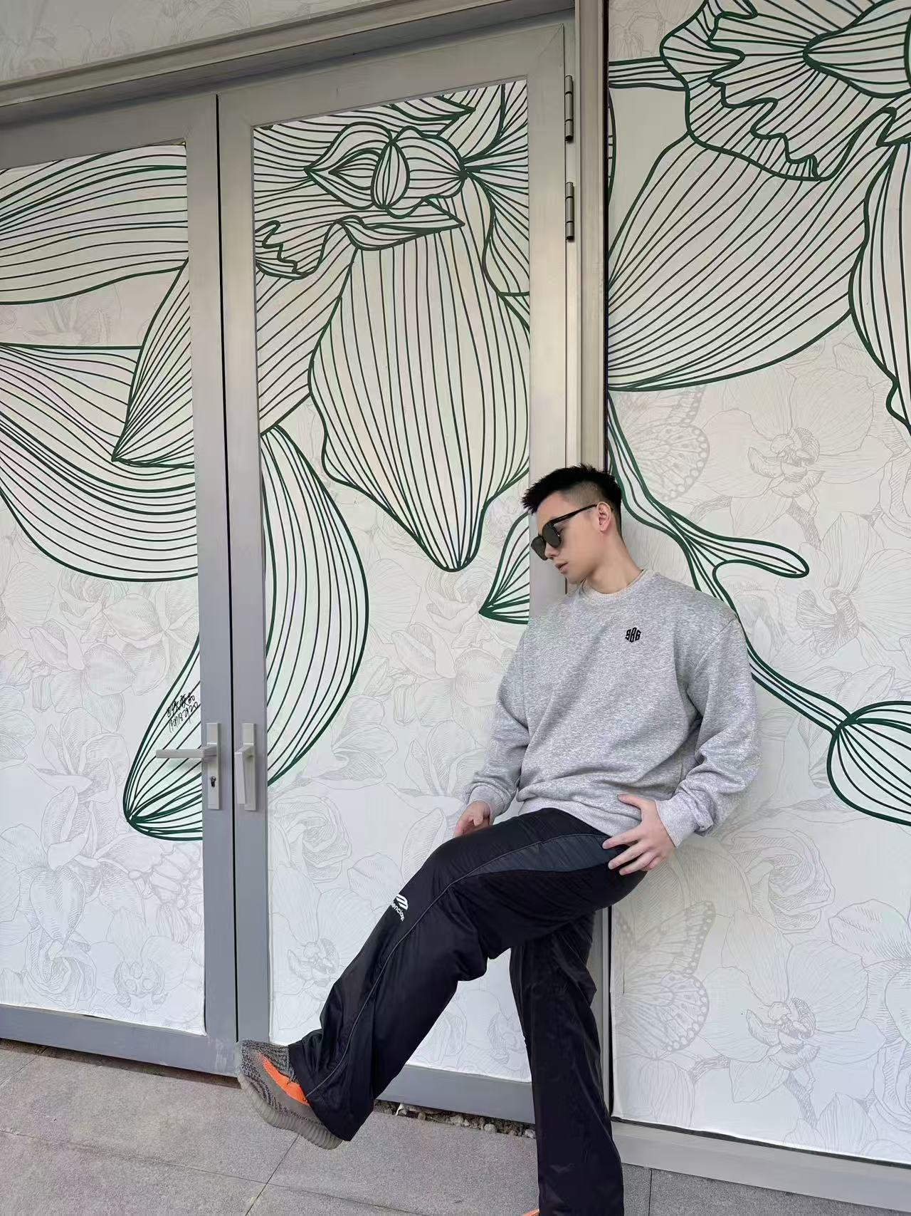Balenciaga Basic Clothing Black Printed S-m-l-xl