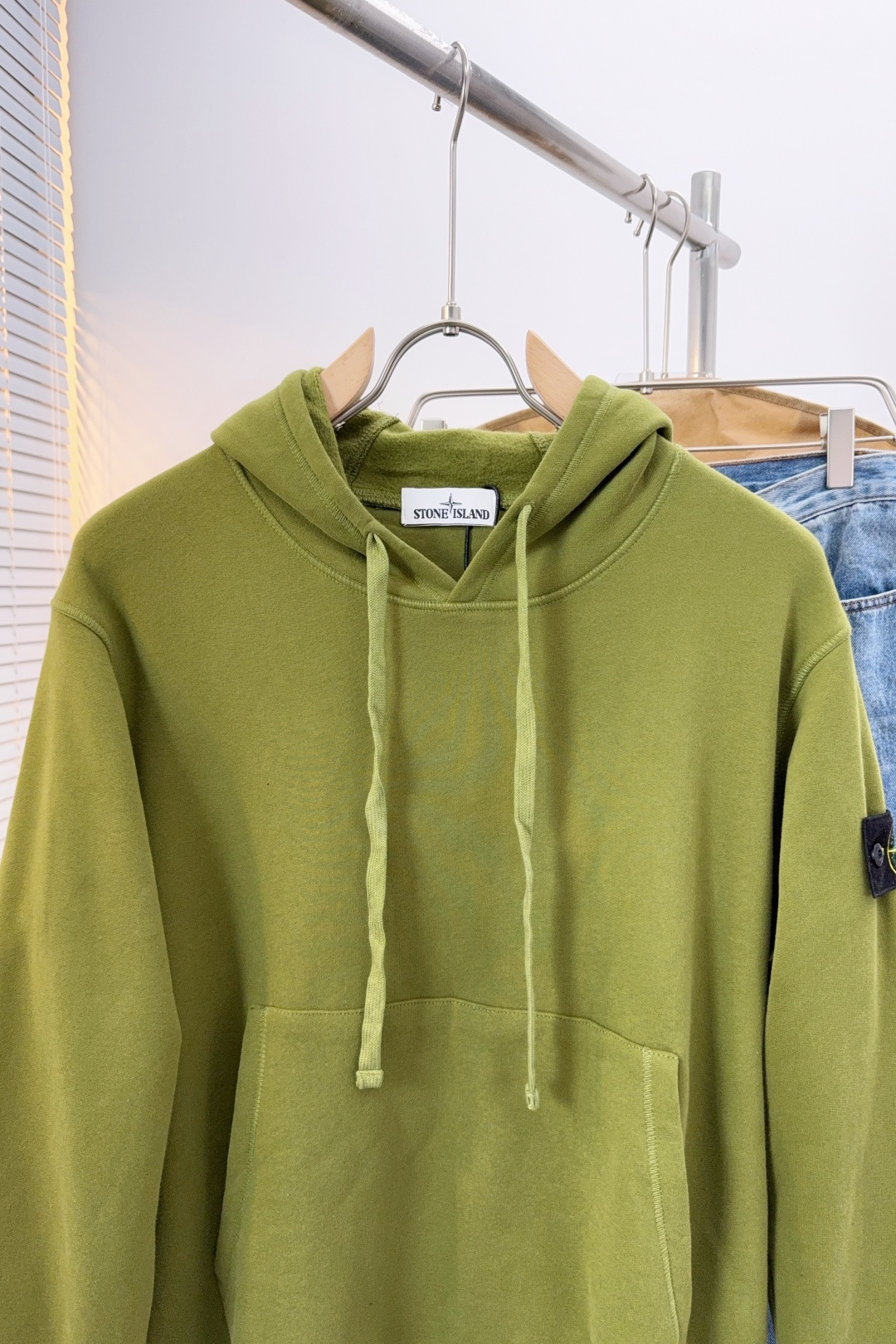 Stone Island Couple Hoodie Black Hooded S-m-l-xl-xxl