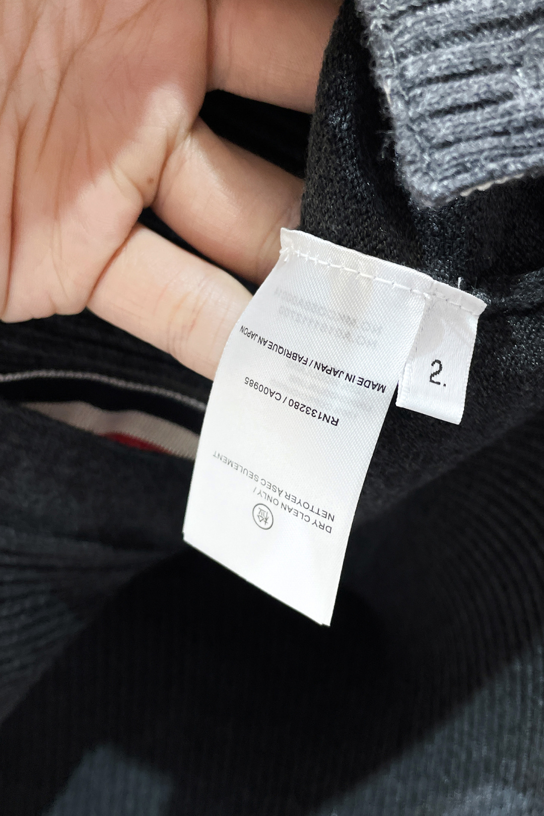 Thom Browne Basic Clothing Knitted S