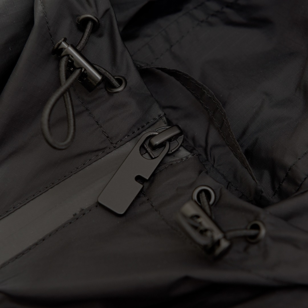 Burberry Jacket Black Hooded S-m-xl