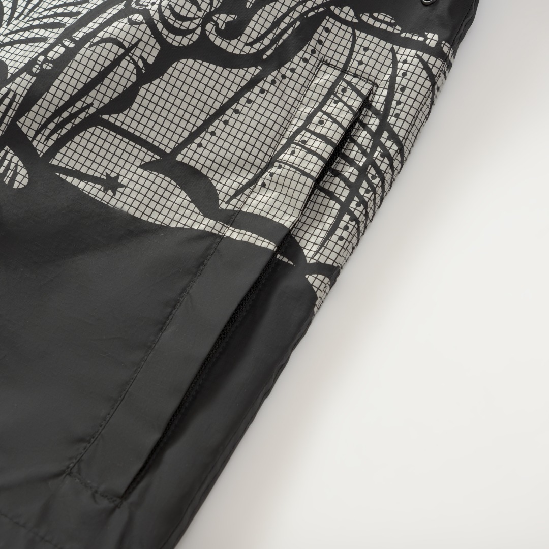 Burberry Jacket Black Hooded S-m-xl