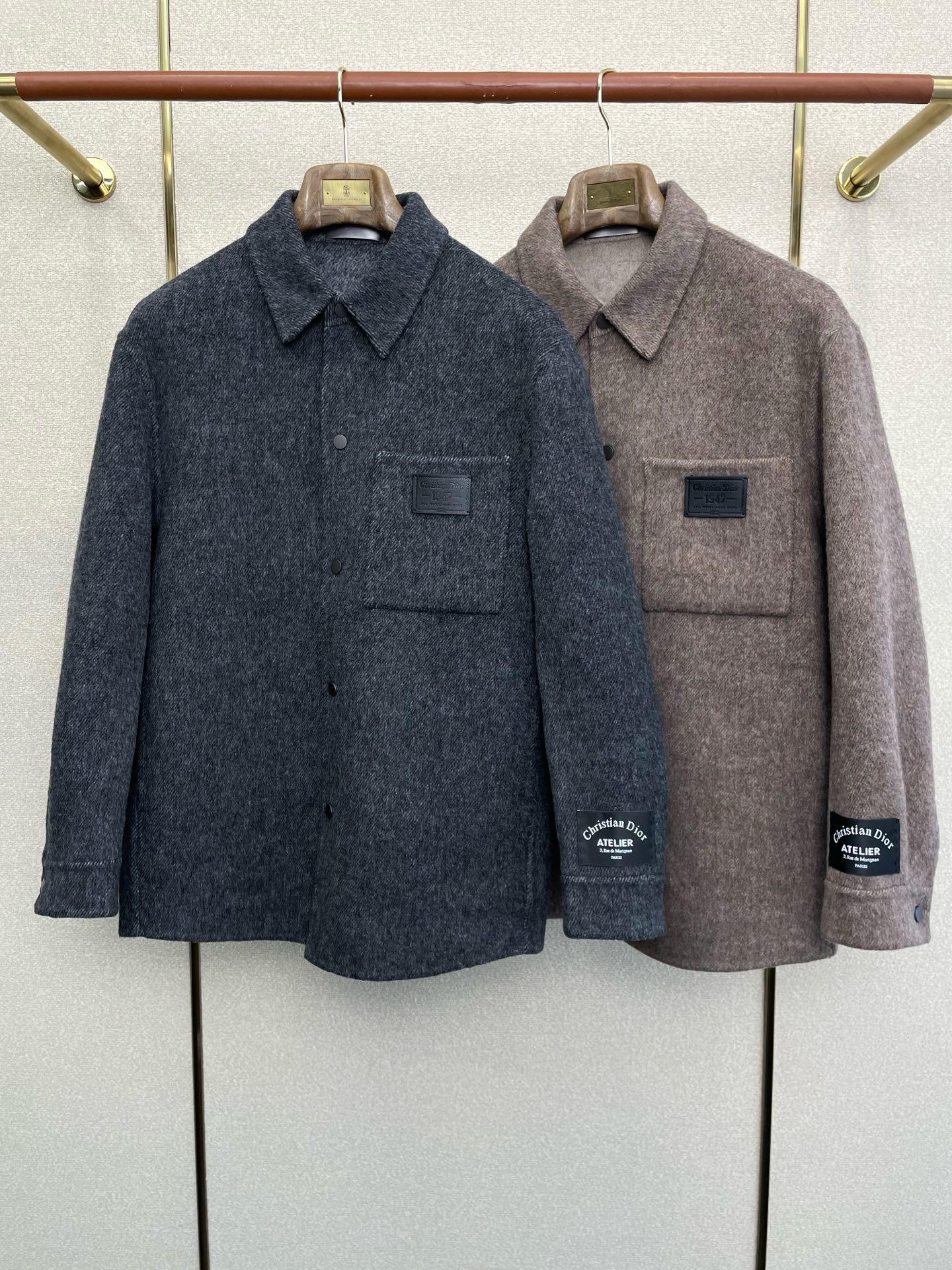 Dior Male Basic Clothing Wool Slim Fit M-xl