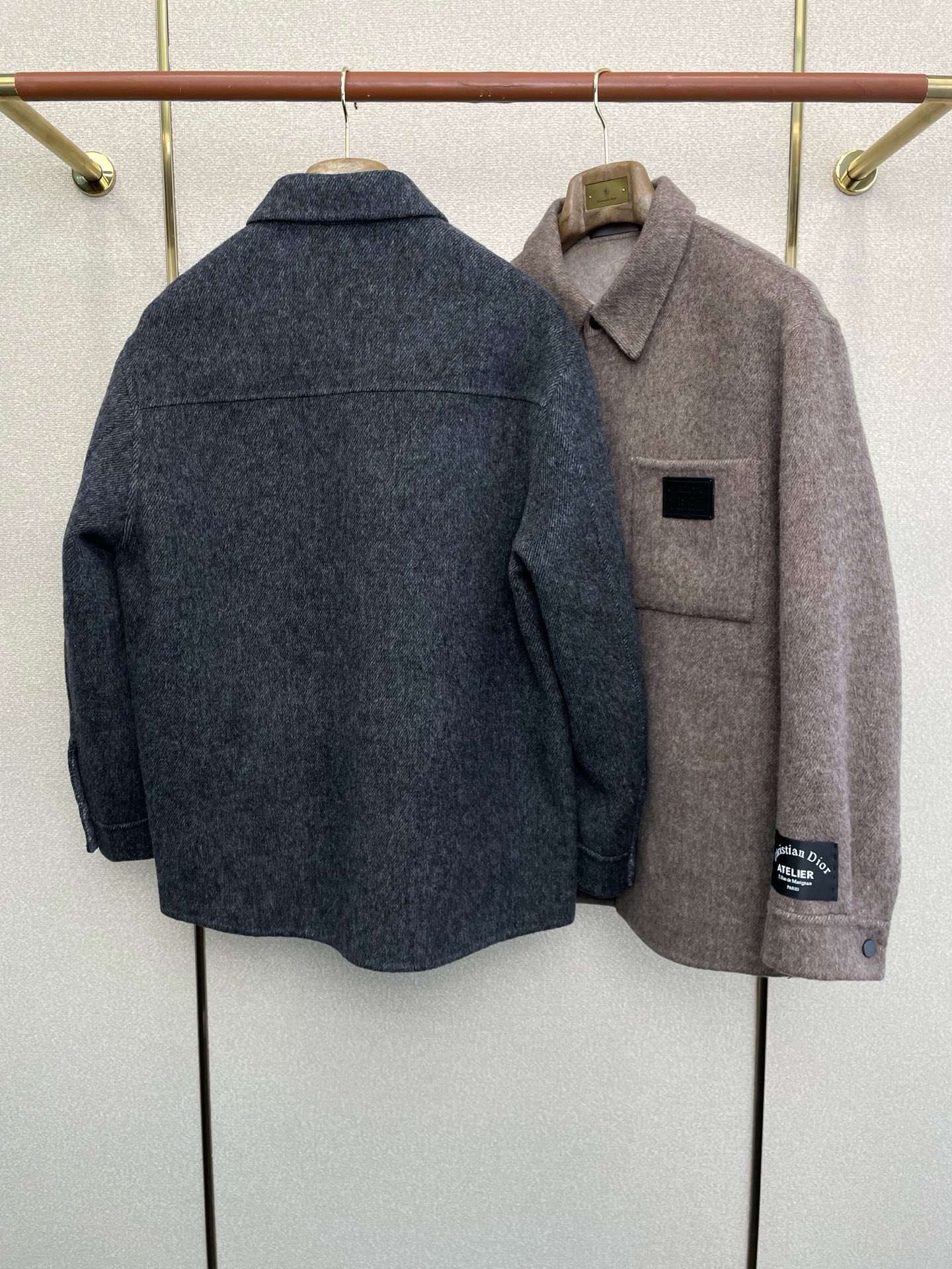 Dior Male Basic Clothing Wool Slim Fit M-xl