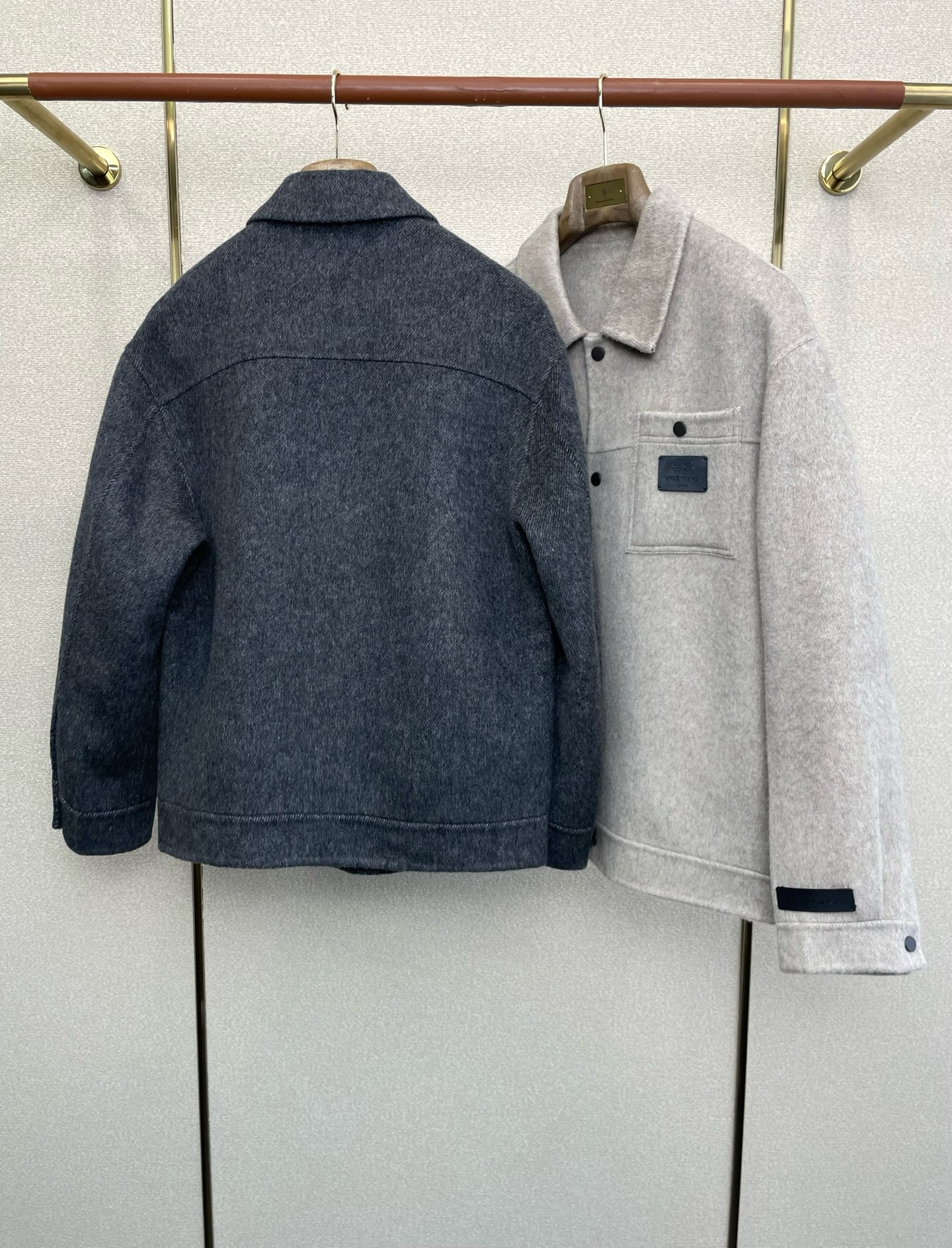Balenciaga Male Basic Clothing Wool M-l-xl