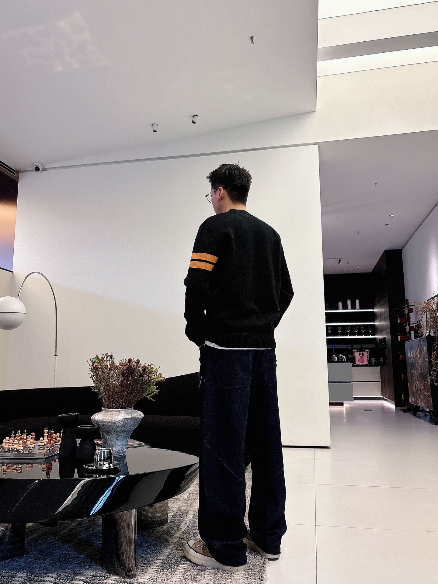 Male Basic Clothing Wool Loose Fit M-xl