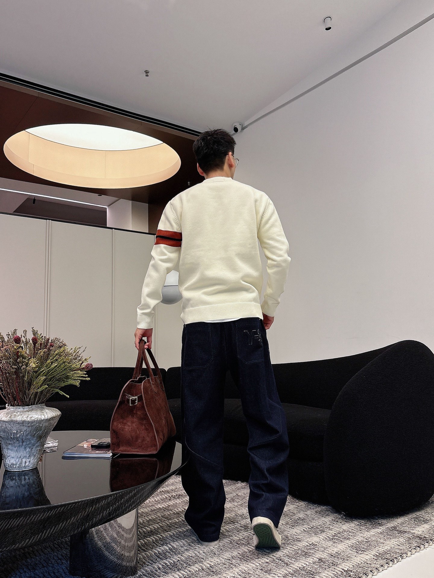 Male Basic Clothing Wool Loose Fit M-xl
