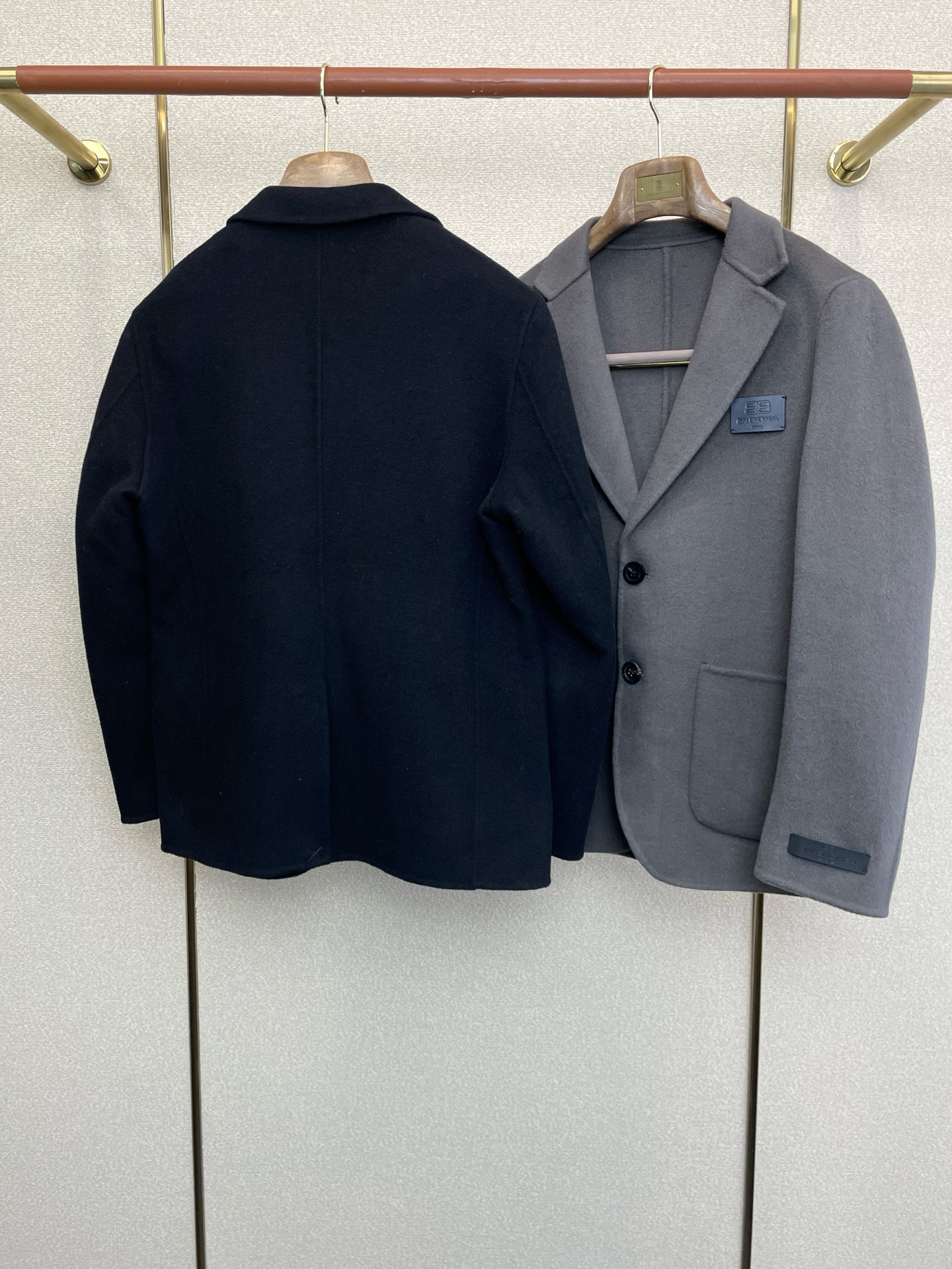 Balenciaga Male Basic Clothing Wool Slim Fit M-l-xl