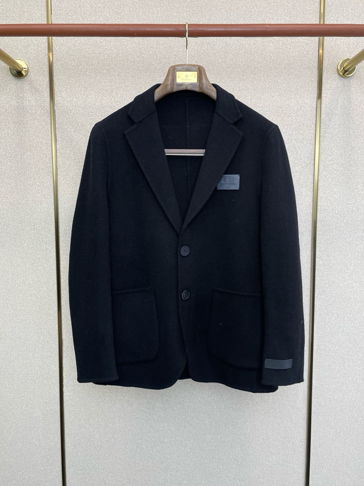 Balenciaga Male Basic Clothing Wool Slim Fit M-l-xl
