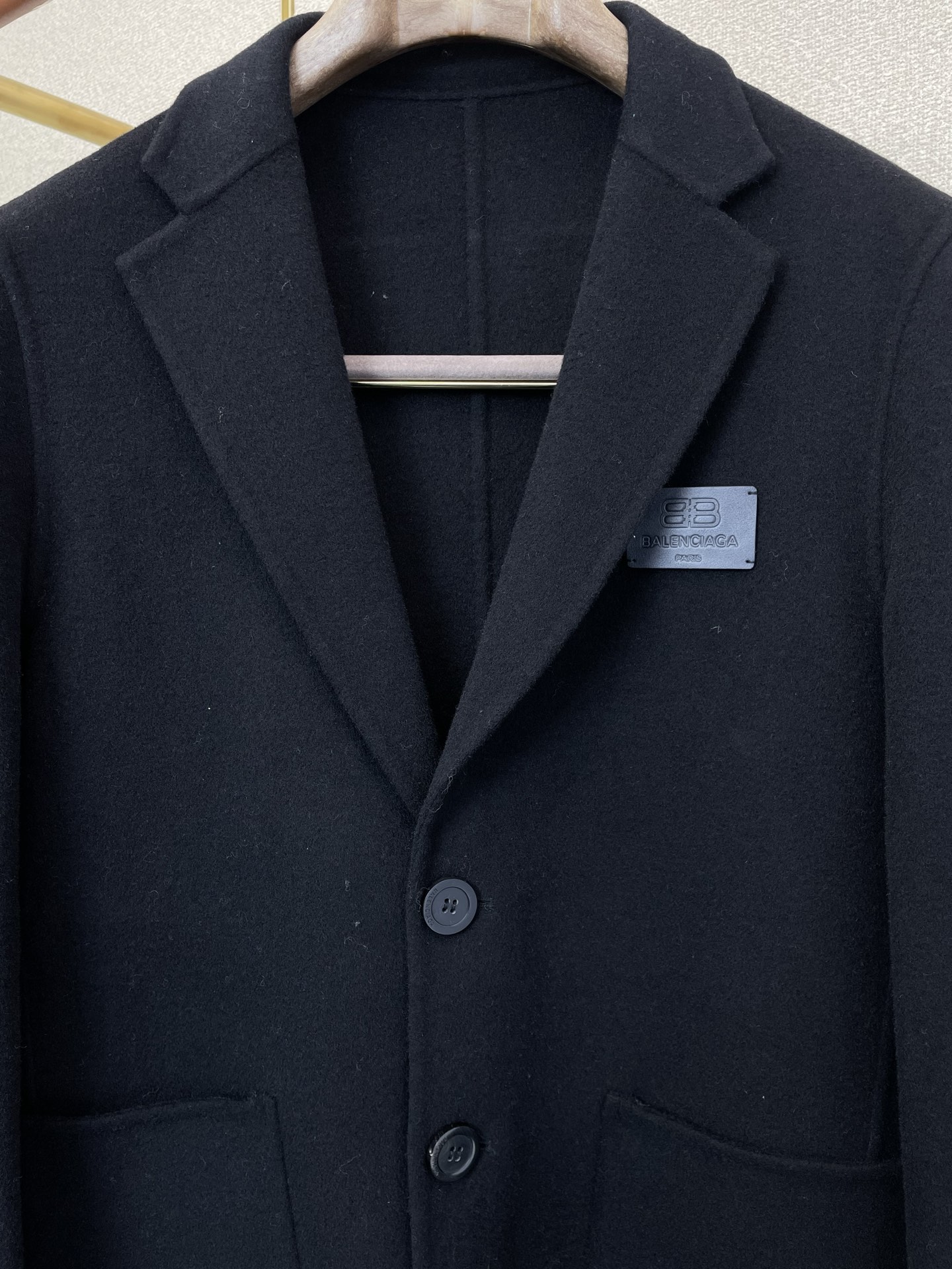 Balenciaga Male Basic Clothing Wool Slim Fit M-l-xl
