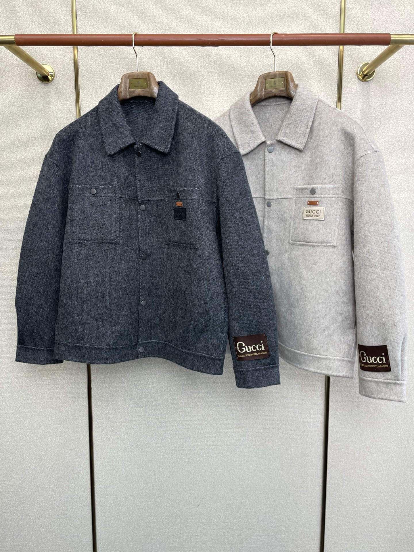 Gucci Male Basic Clothing Wool M-xl