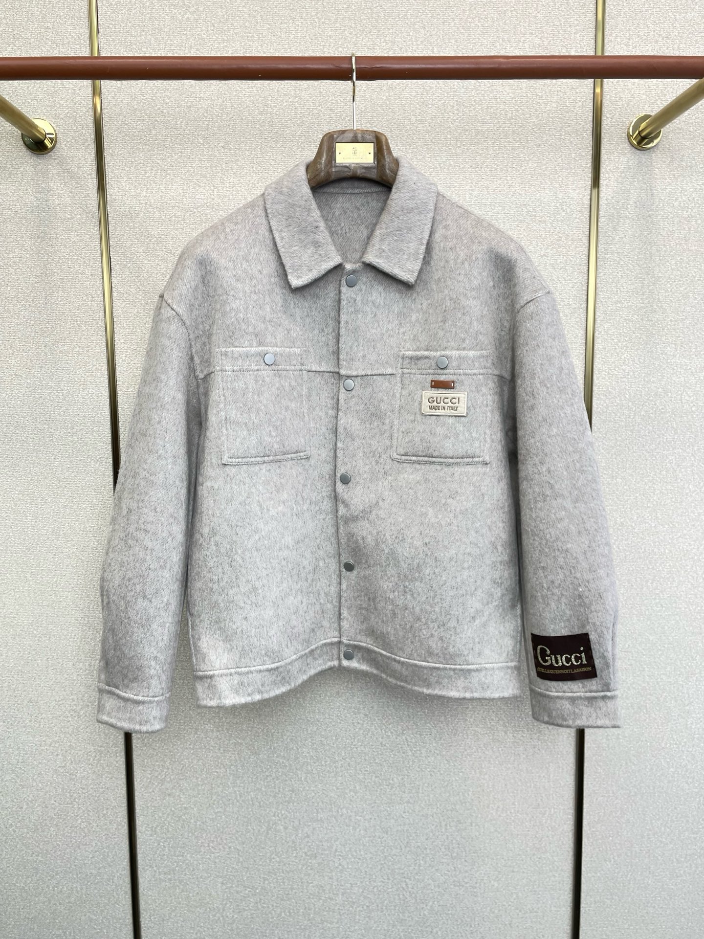 Gucci Male Basic Clothing Wool M-xl