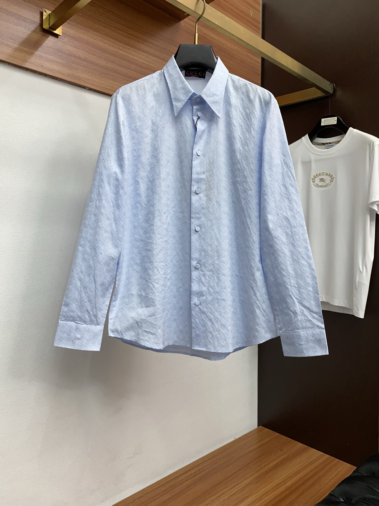 Burberry Male Shirt Cotton S-xl