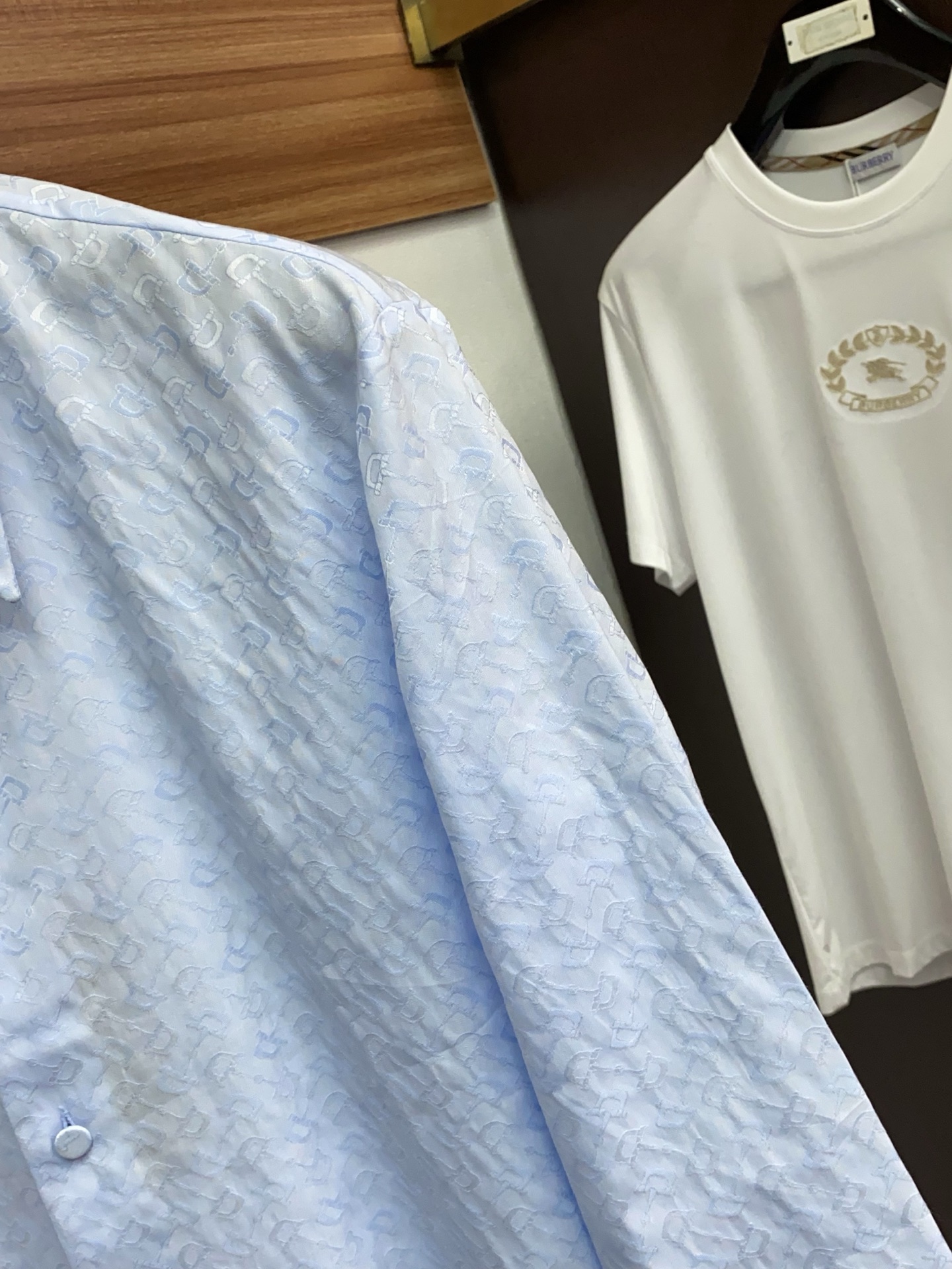 Burberry Male Shirt Cotton S-xl