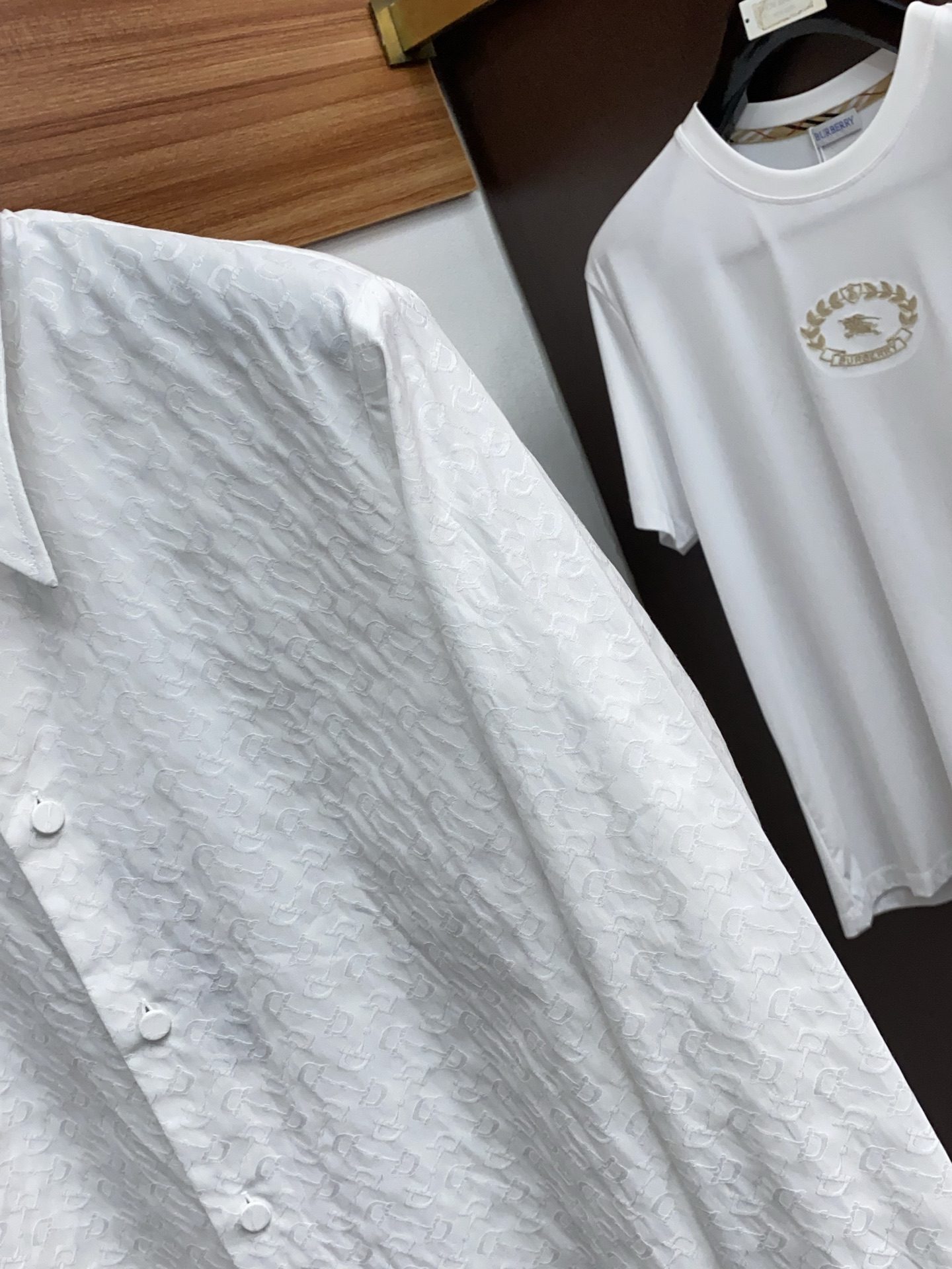 Burberry Male Shirt Cotton S-xl