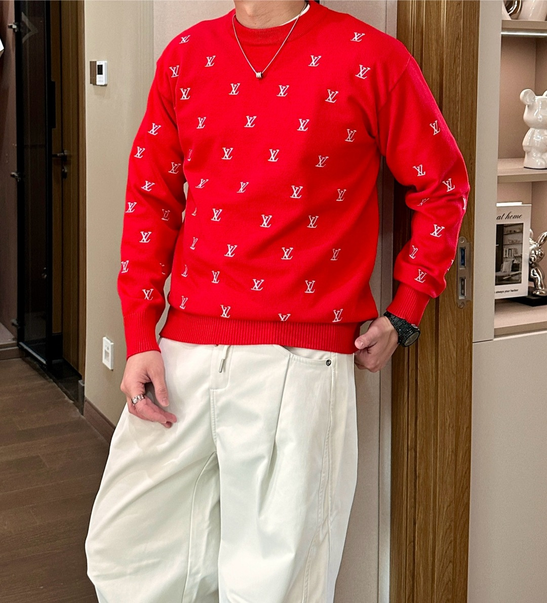 Louis Vuitton Basic Clothing Wool M-l-xl