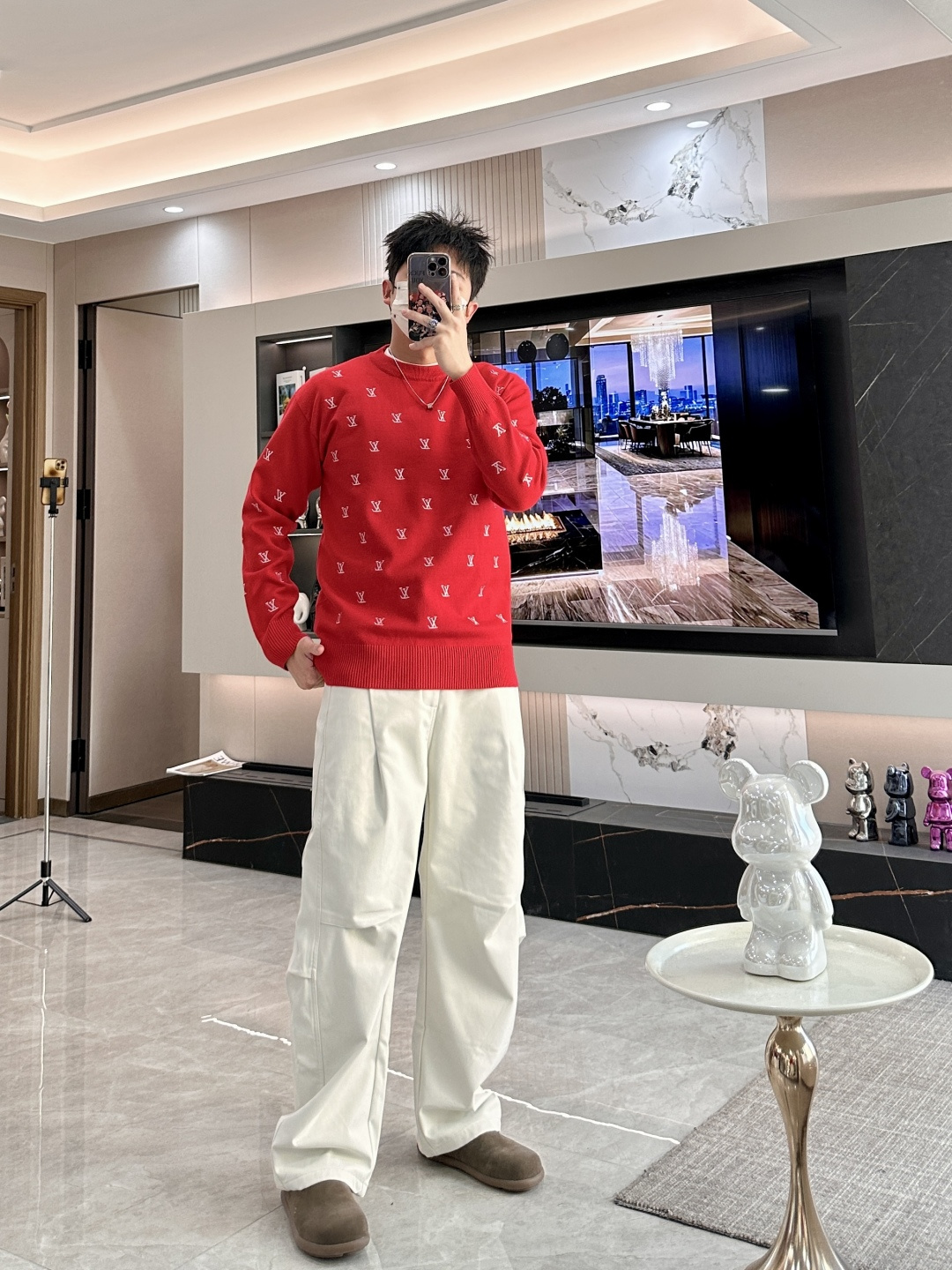 Louis Vuitton Basic Clothing Wool M-l-xl