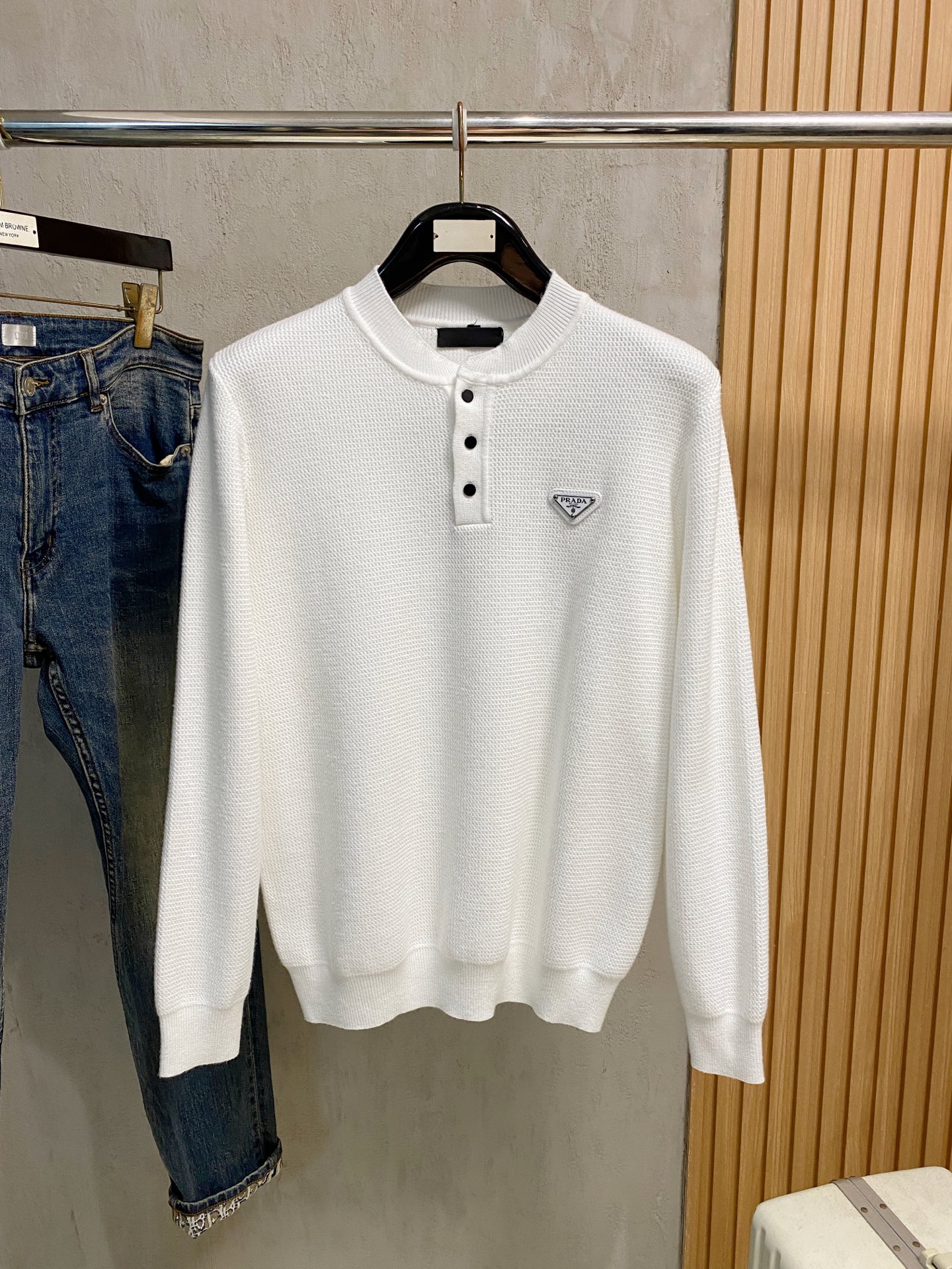 Prada Basic Clothing Wool M-xl