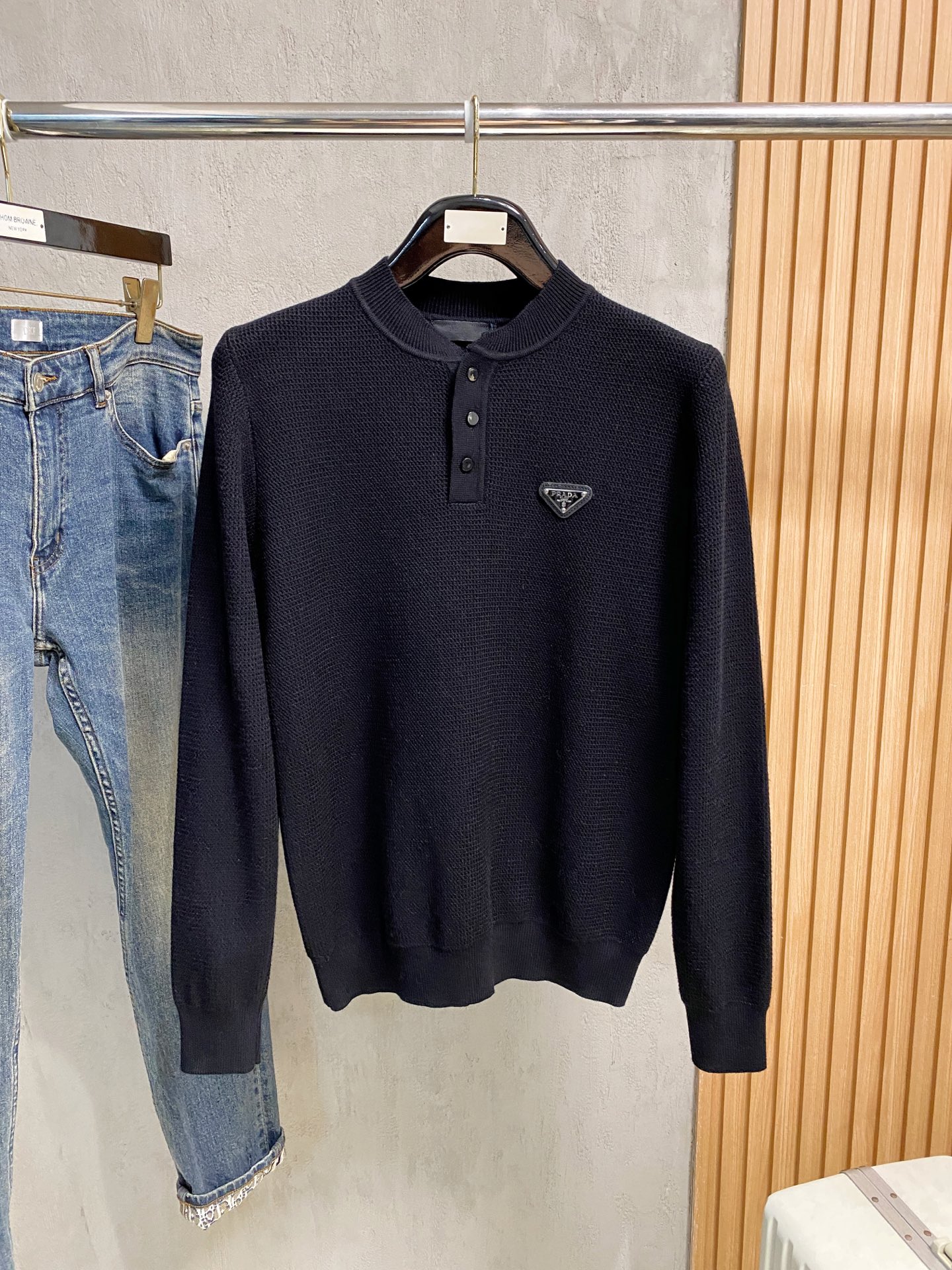 Prada Basic Clothing Wool M-xl