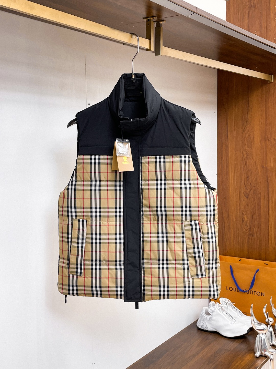 Burberry Couple Down Vest Goose Down M-l-xl