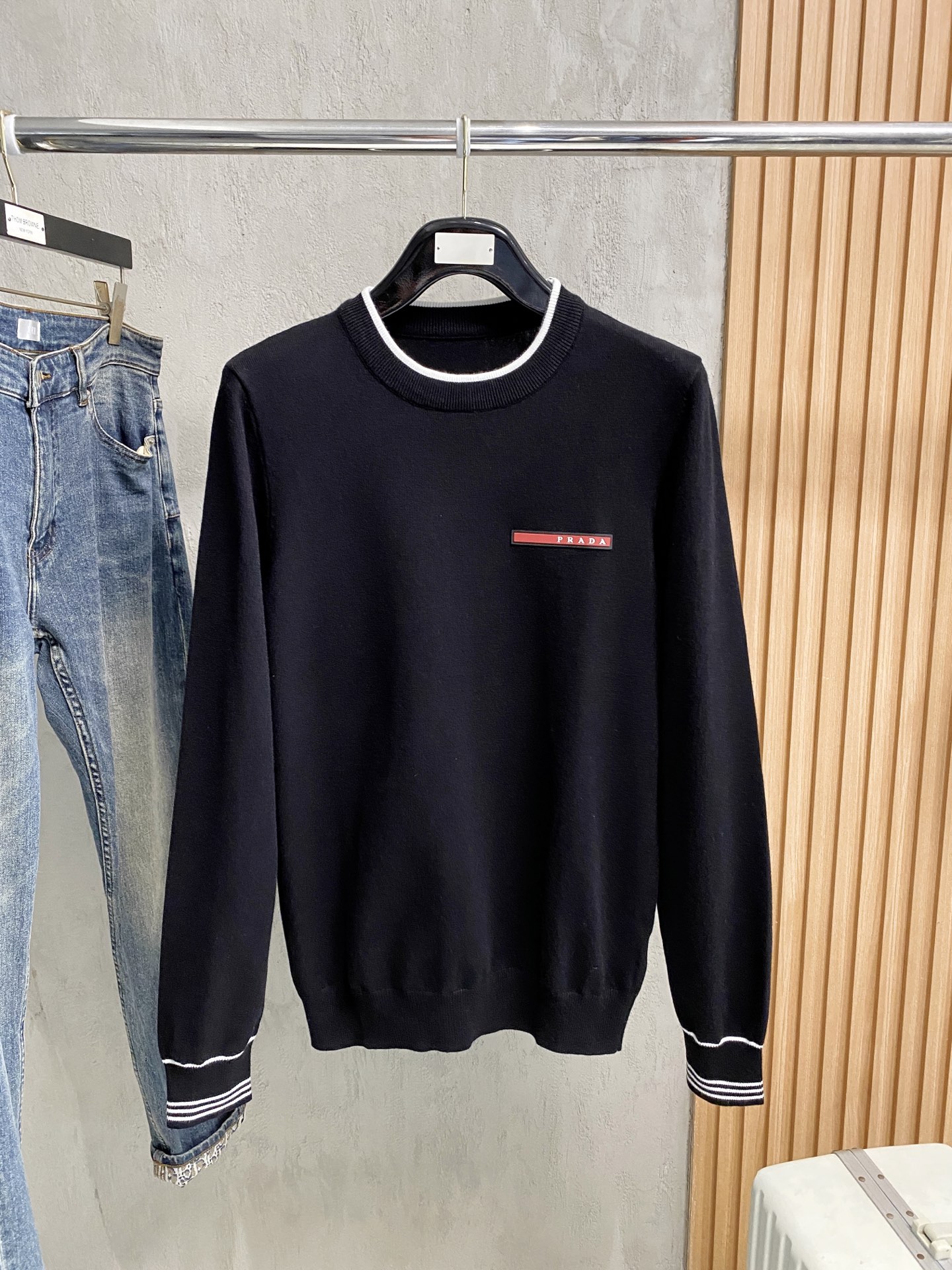 Prada Basic Clothing Wool M-xl
