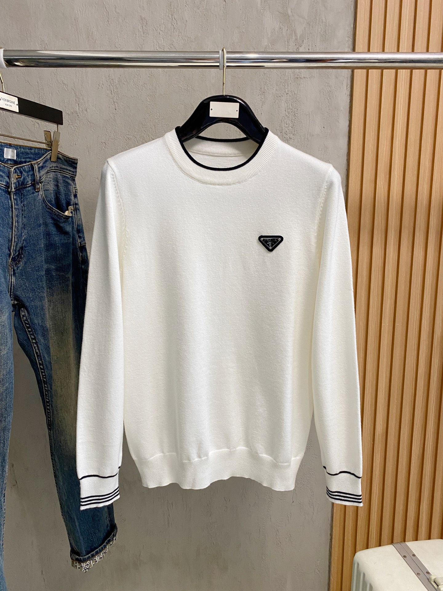 Prada Basic Clothing Wool M-xl