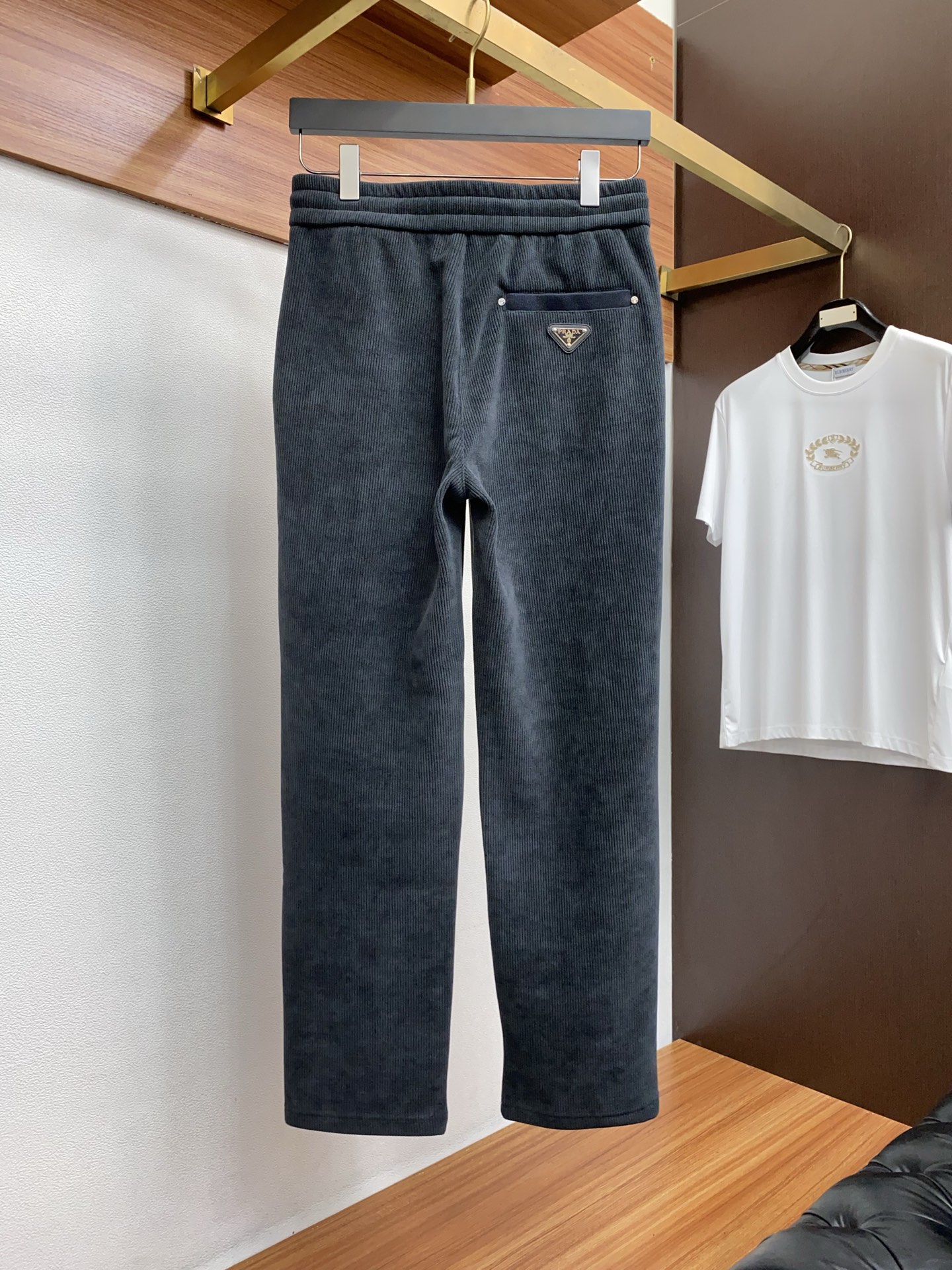 Prada Male Basic Clothing Cotton