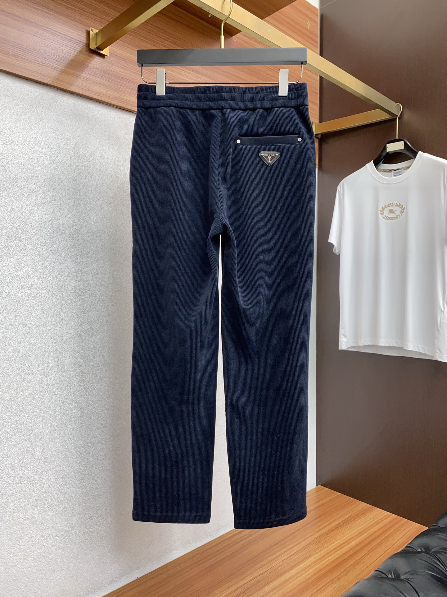 Prada Male Basic Clothing Cotton