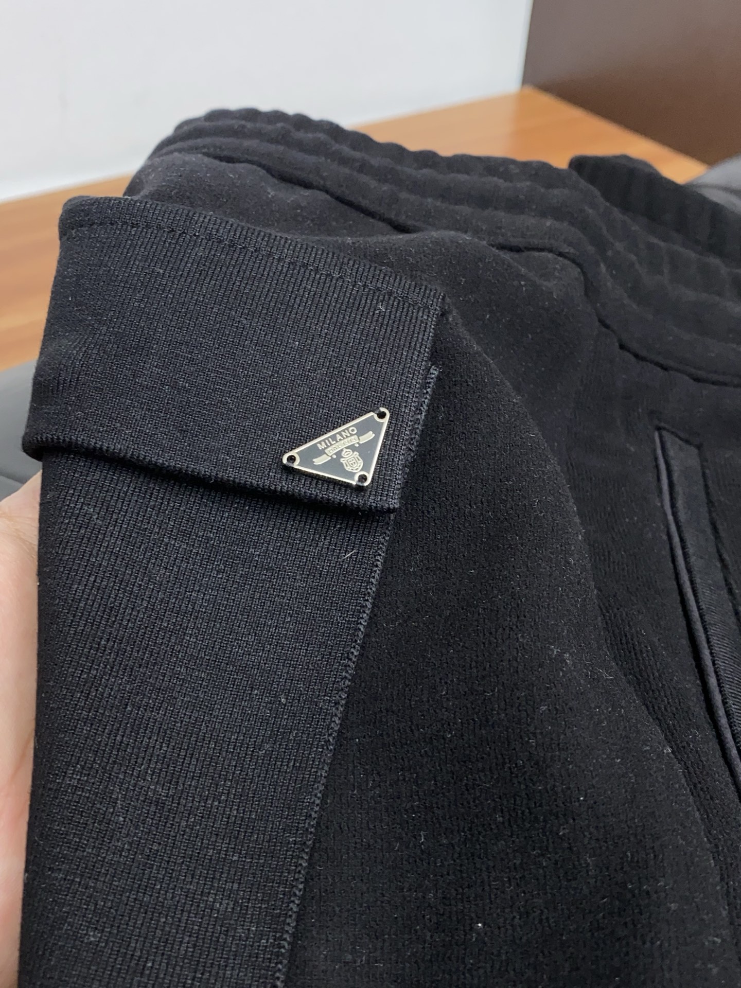 Prada Male Basic Clothing Wool