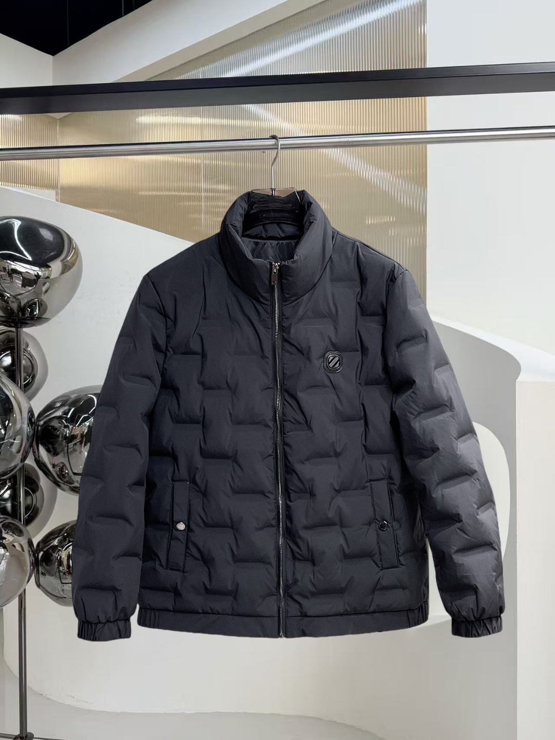 Ermenegildo Zegna Couple Down Jacket Goose Down M-l-xl